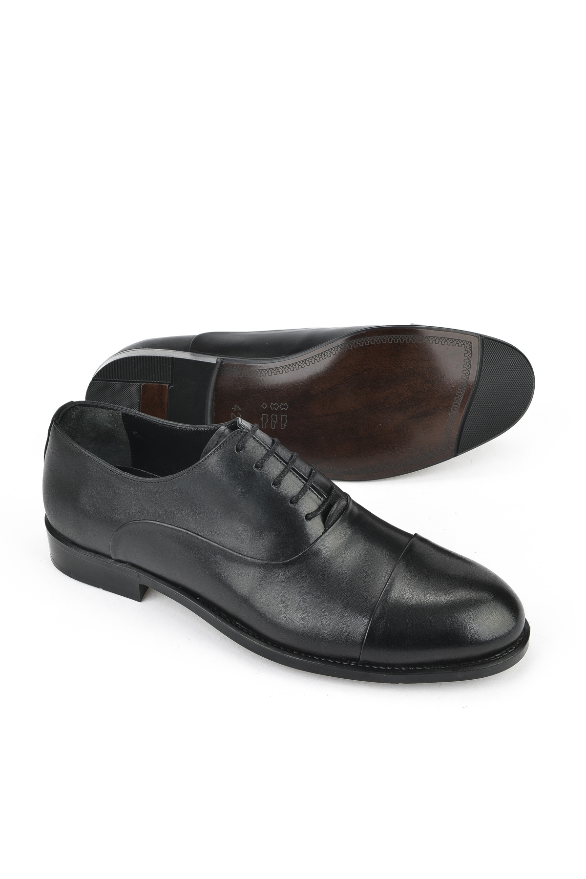 Ziya Ziya Erkek Hakiki Deri Klasik Ayakkabı 151985Z0430 Siyah | Flo Siyah - 5. görsel