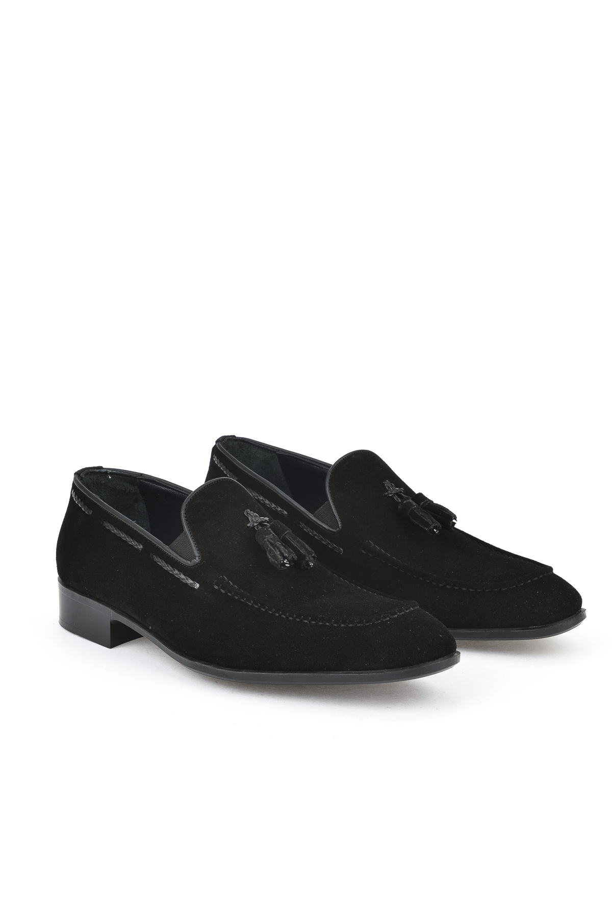 Erkek Hakiki Deri Klasik Ayakkabı 151985Z1001 Siyah - Görsel 3