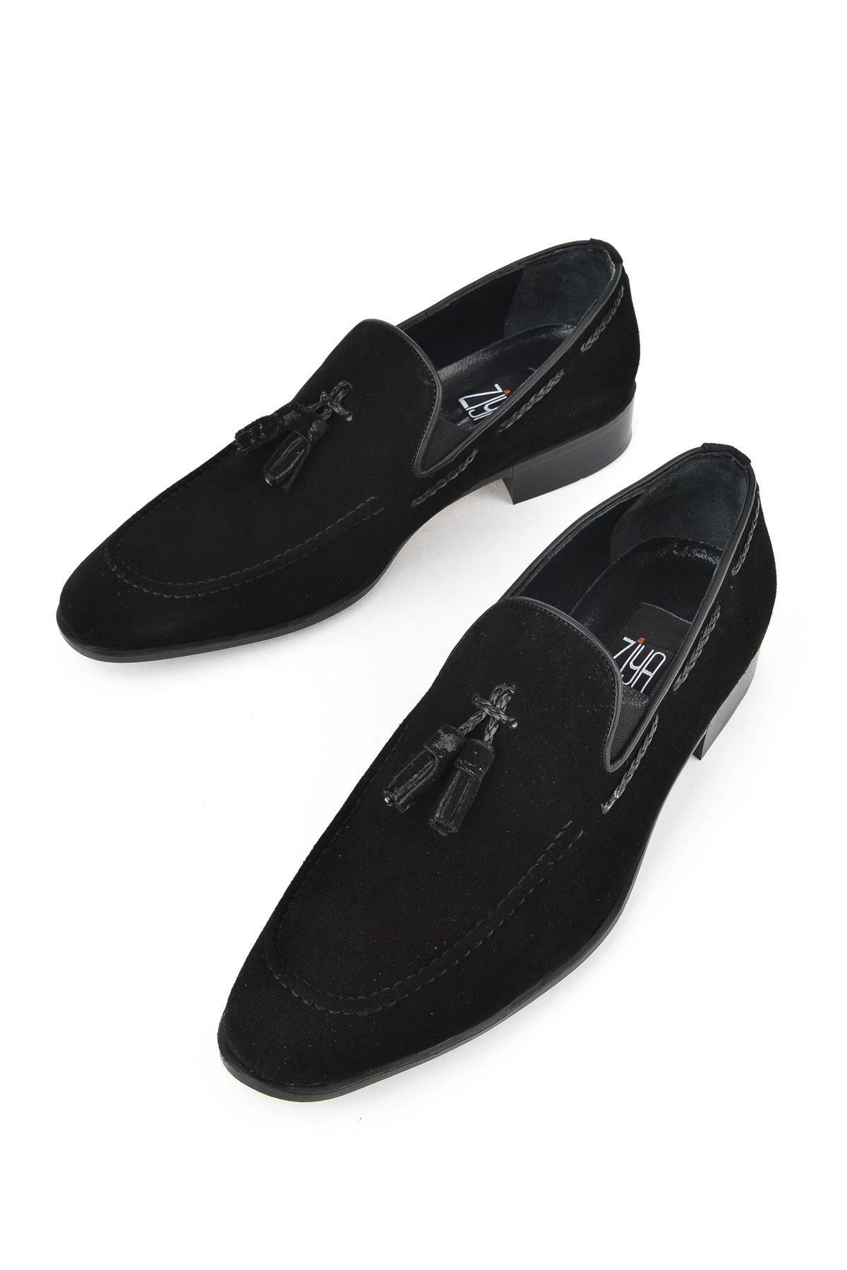 Erkek Hakiki Deri Klasik Ayakkabı 151985Z1001 Siyah - Görsel 6