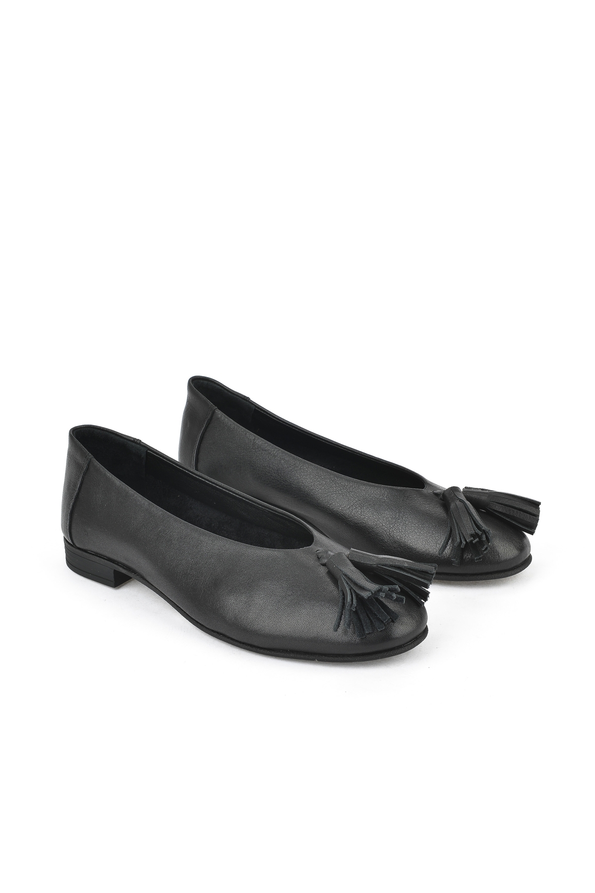 Hakiki Deri Kadın Babet 1511033Z2145 Siyah - Görsel 3