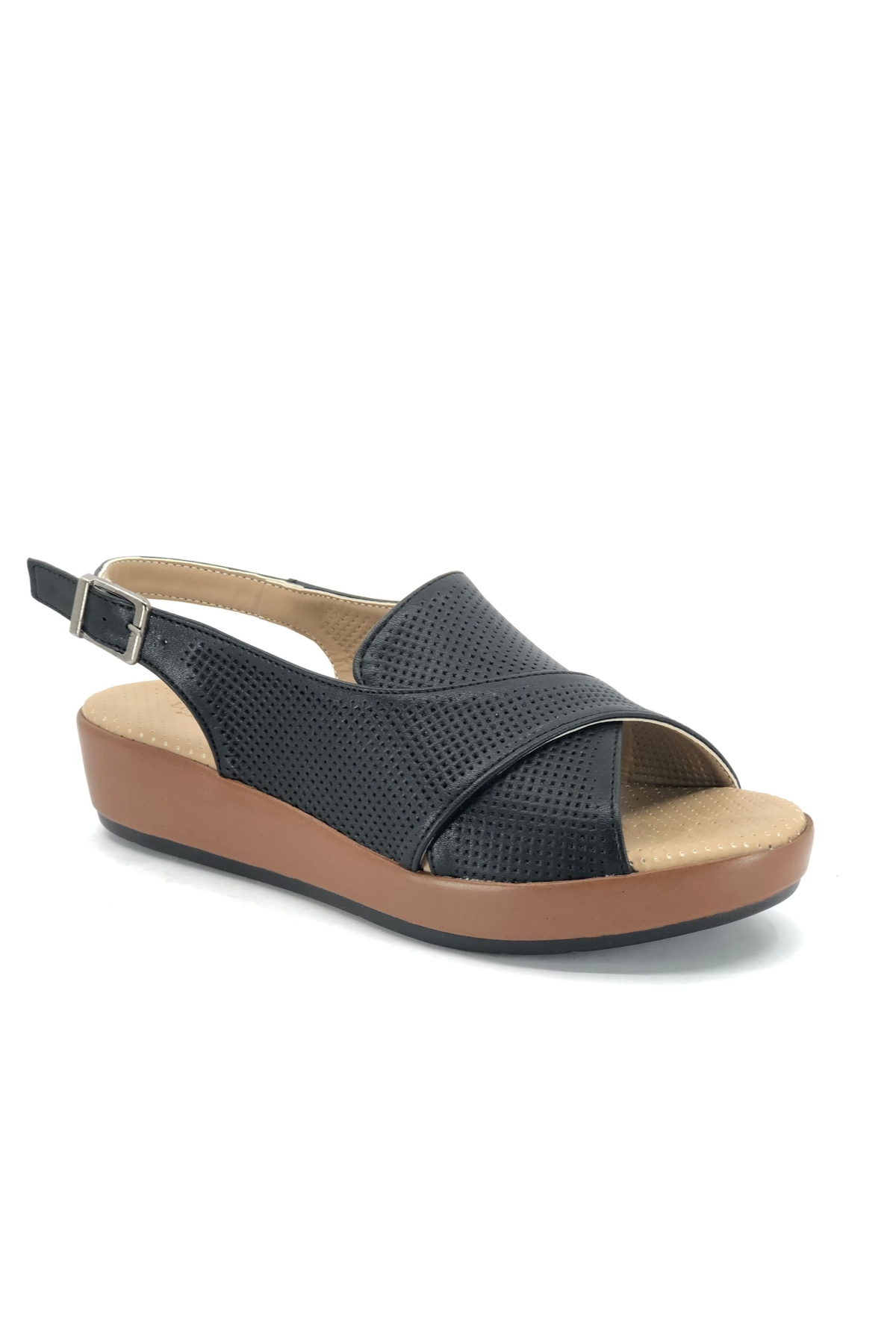 Ayakdaş 5513 Kadın Düz Taban Sandalet - Görsel 2