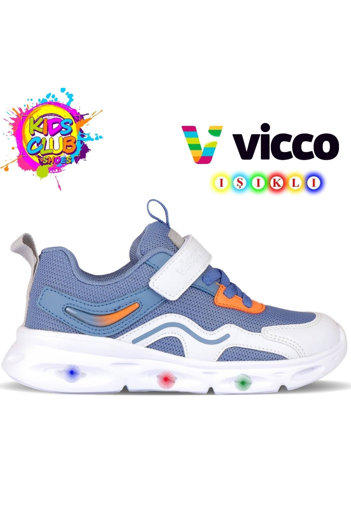 Rony Işıklı Ortopedik Çocuk Spor Ayakkabı - Görsel 4