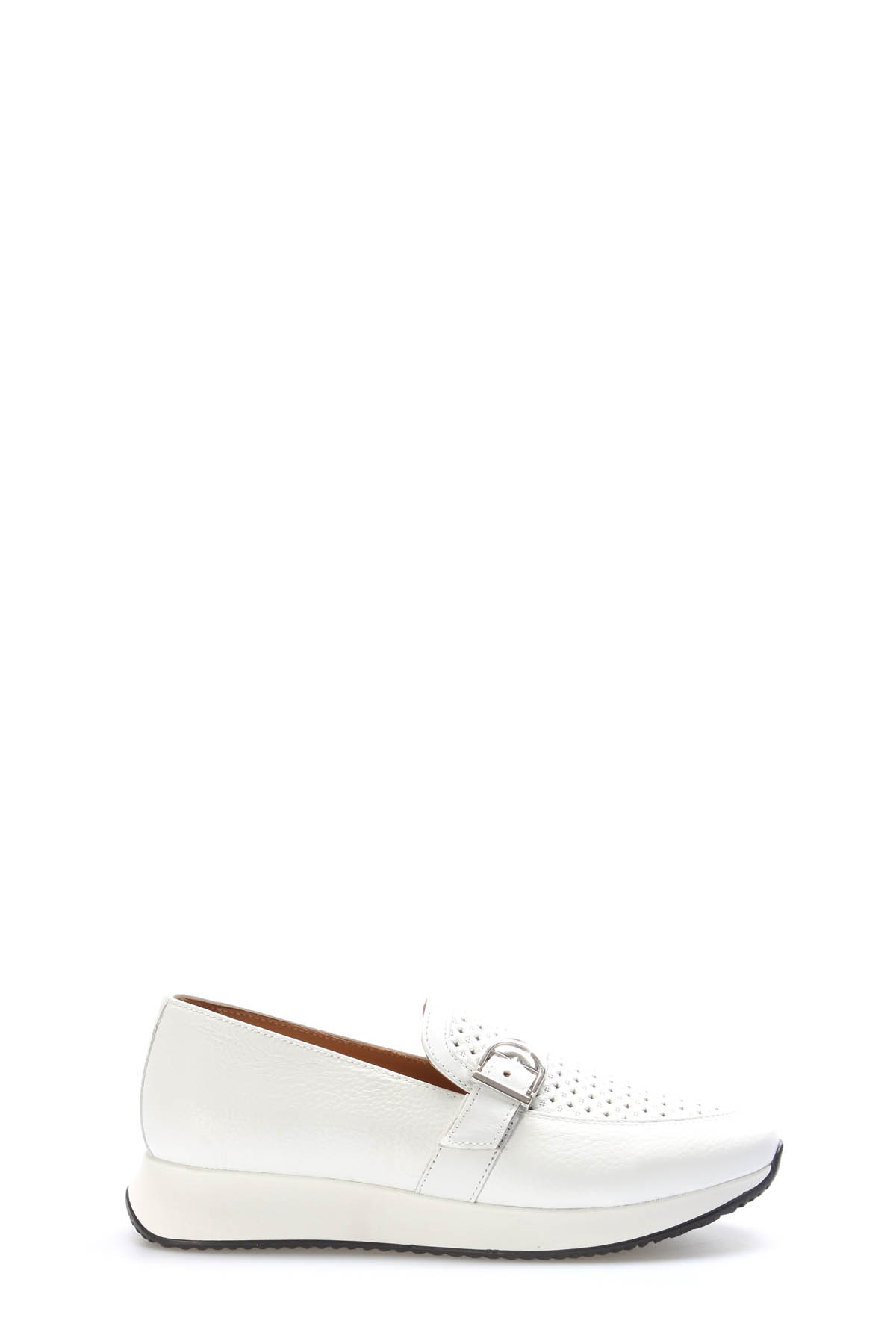 Hakiki Deri Kadın Casual Ayakkabı 356ZA559DUZ - Görsel 2