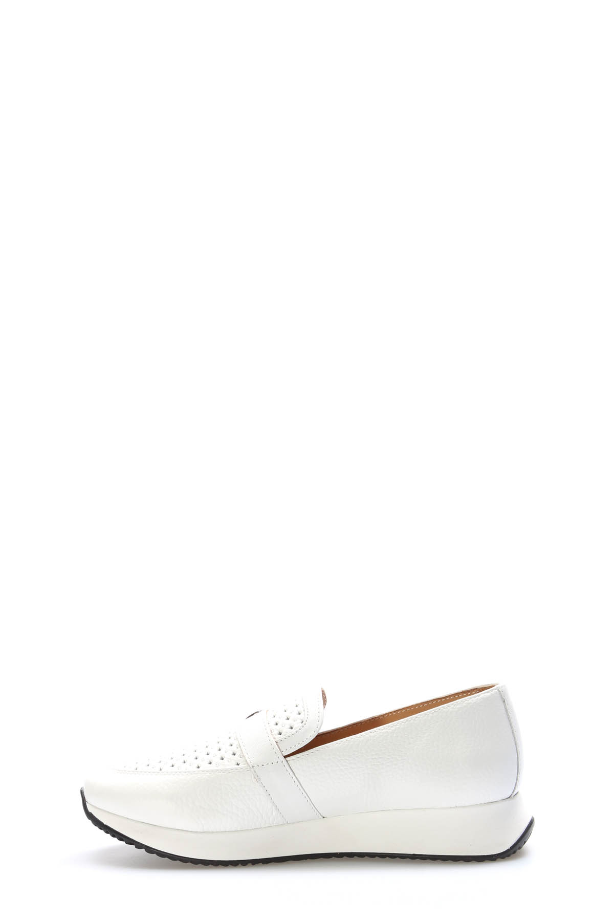 Hakiki Deri Kadın Casual Ayakkabı 356ZA559DUZ - Görsel 3