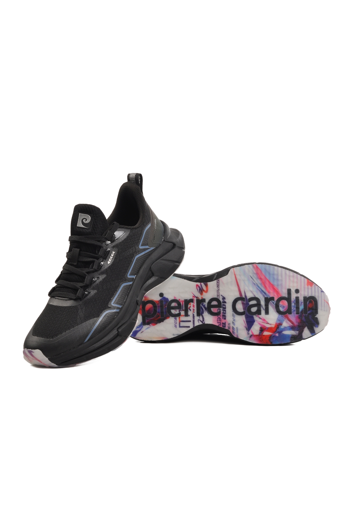 Siyah Memory Foam Hafif Erkek Spor Ayakkabı PCI-11052 M - Görsel 4