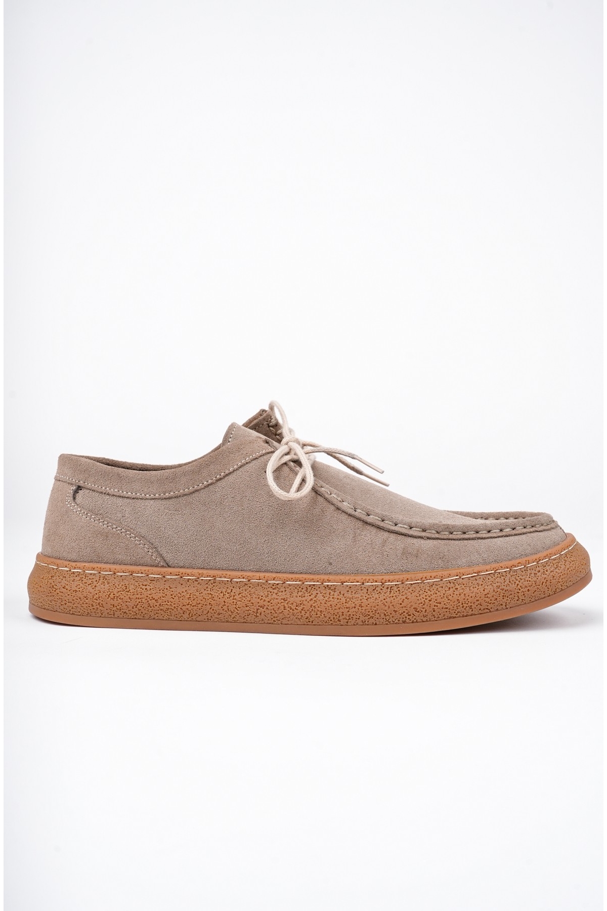 SANCHEZ Klasik Hakiki Deri Günlük Ortopedik Bağcıklı Erkek Casual Ayakkabı - Görsel 9