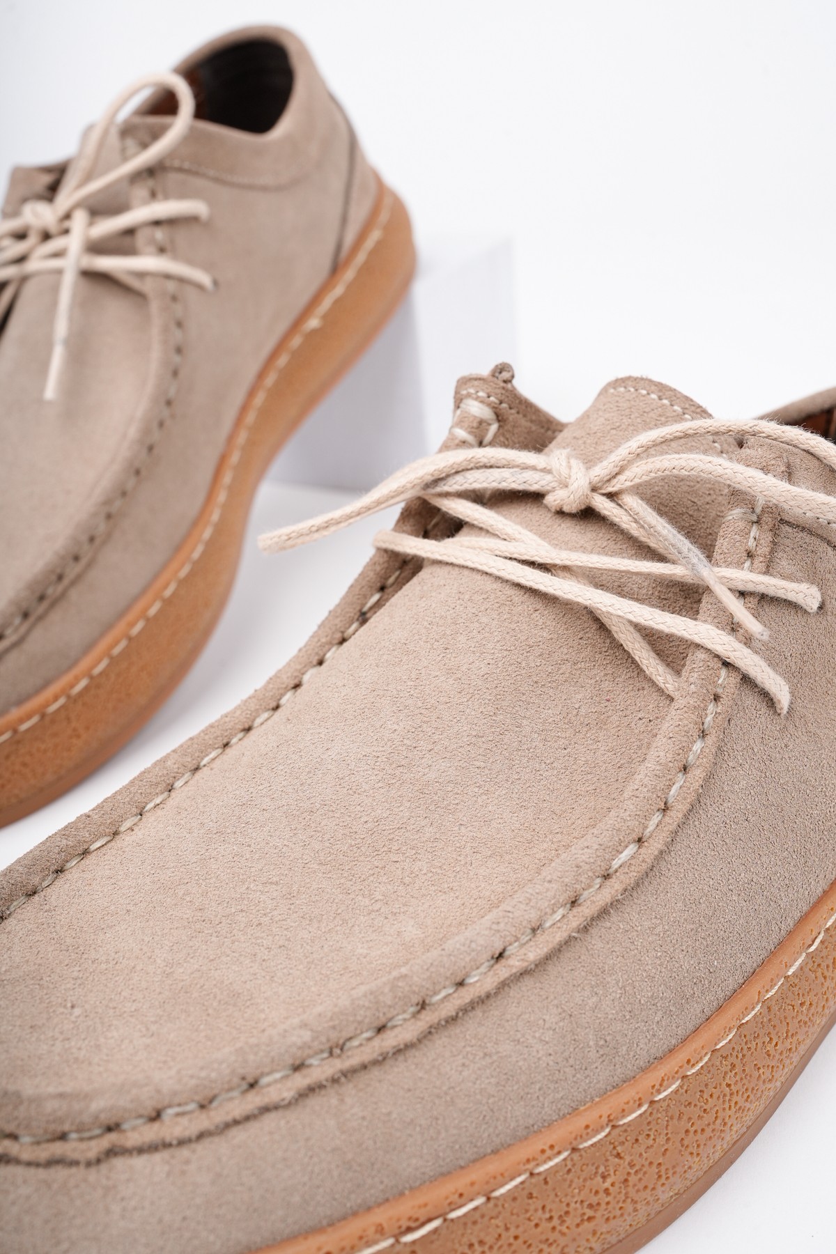 SANCHEZ Klasik Hakiki Deri Günlük Ortopedik Bağcıklı Erkek Casual Ayakkabı - Görsel 10