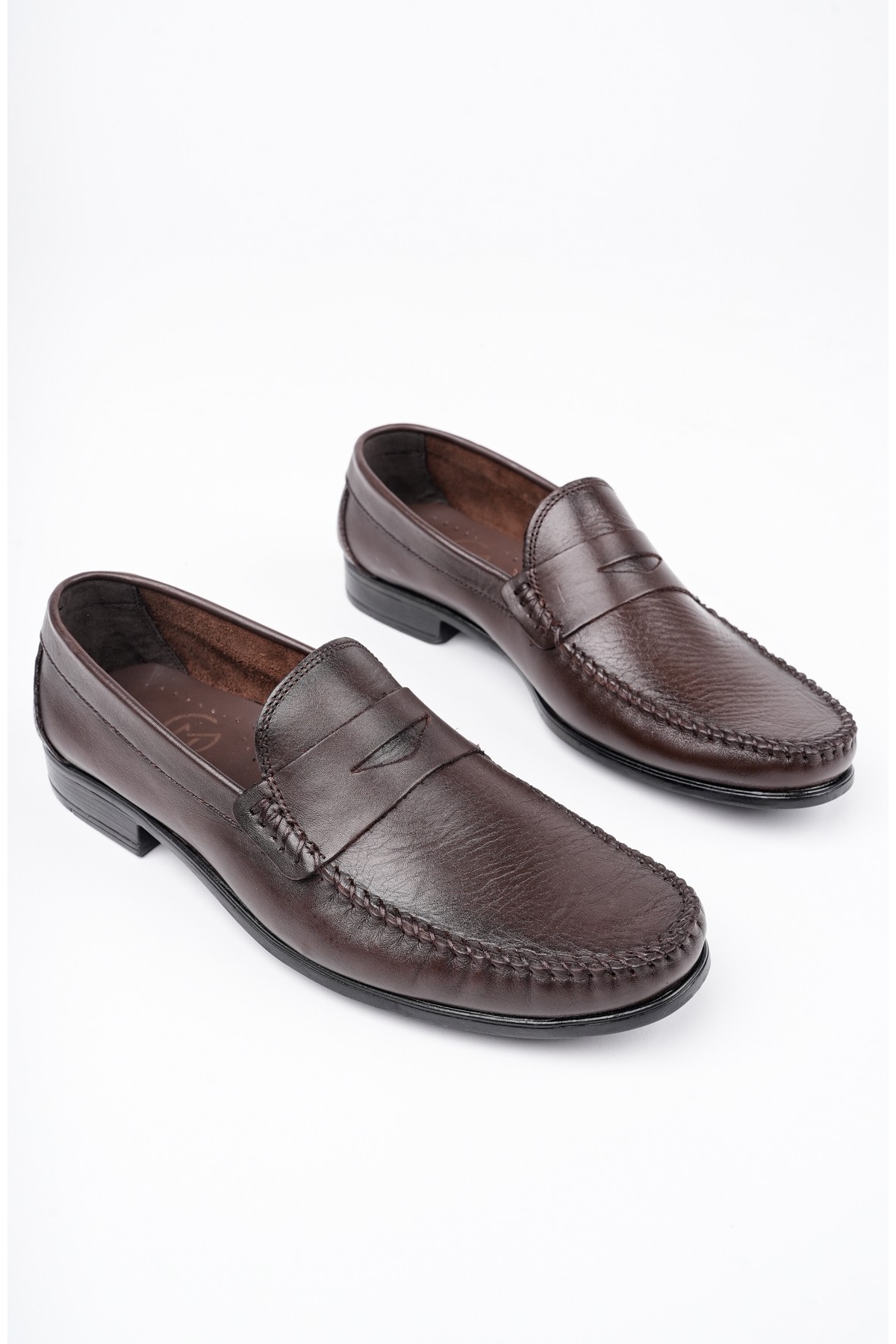 ENZO Garantili Klasik Hakiki Deri Günlük Erkek Ayakkabı - Görsel 4