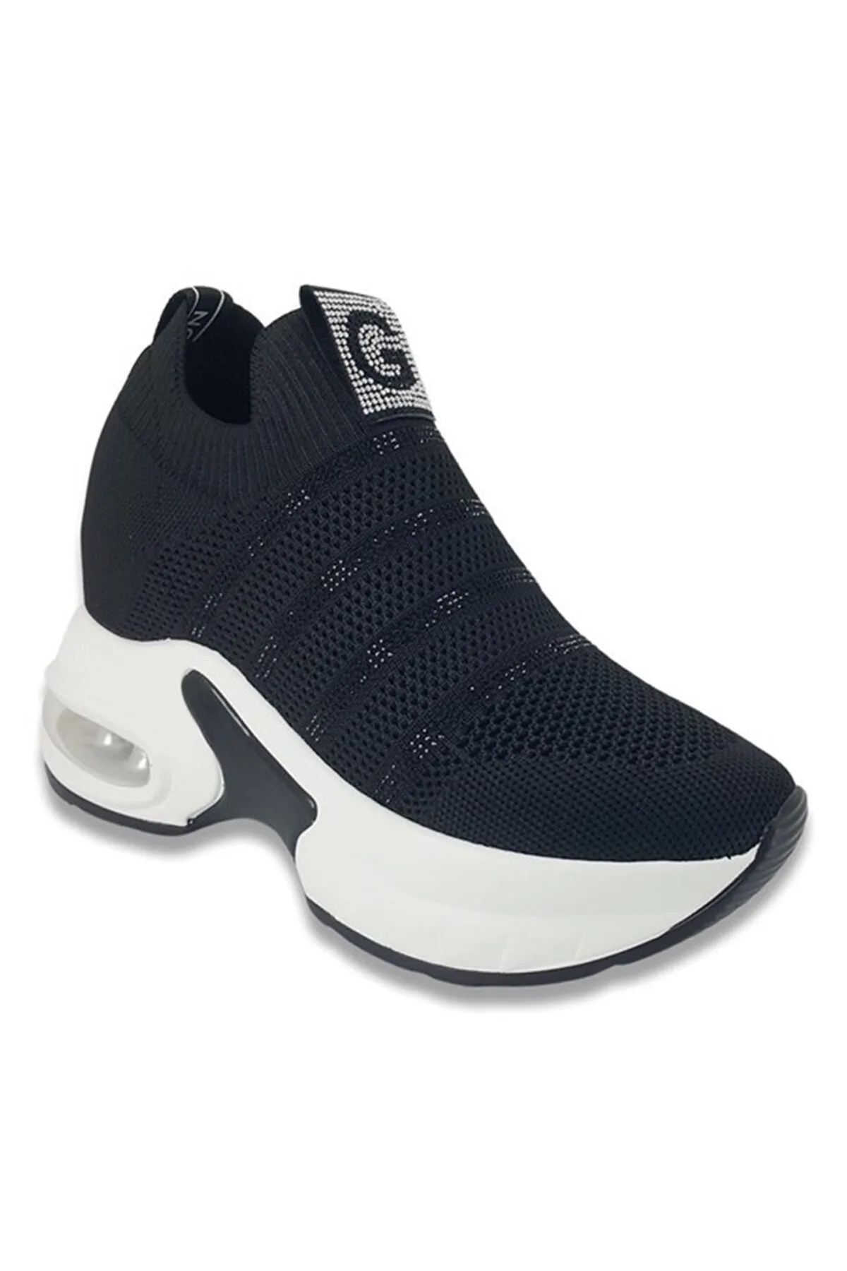 25Y300-4 Kadın Dolgu Topuk Spor Ayakkabı - Görsel 2