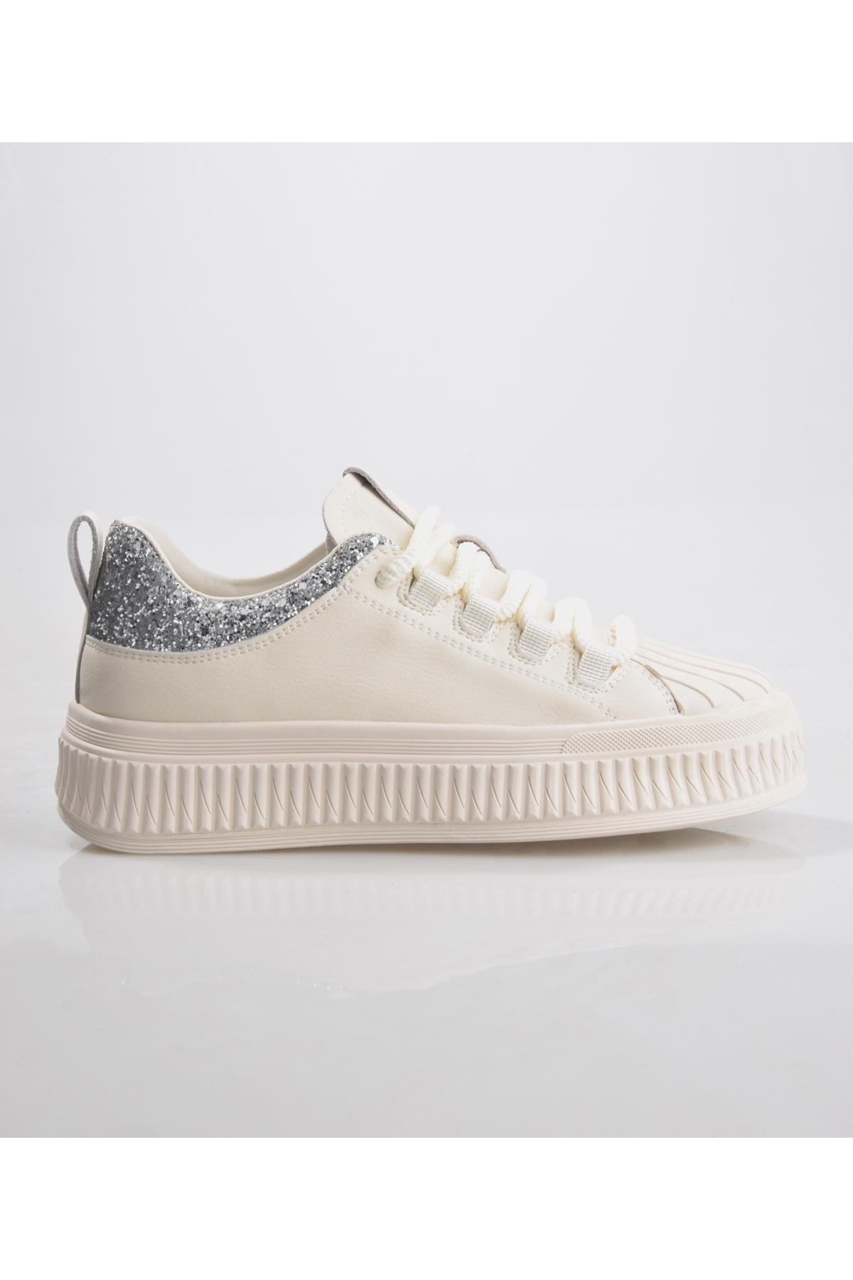 25Y328-2 Kadın Kalın Taban Sneaker - Görsel 2