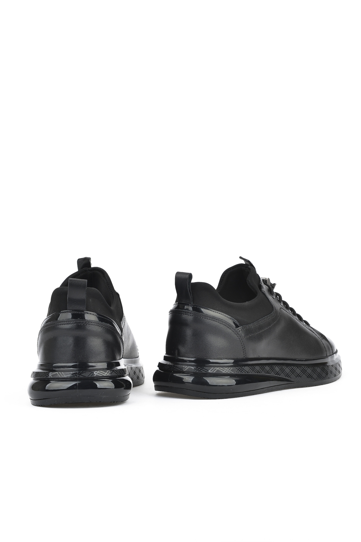 Erkek Hakiki Deri Ayakkabı 1511023Z70812 Siyah - Görsel 4