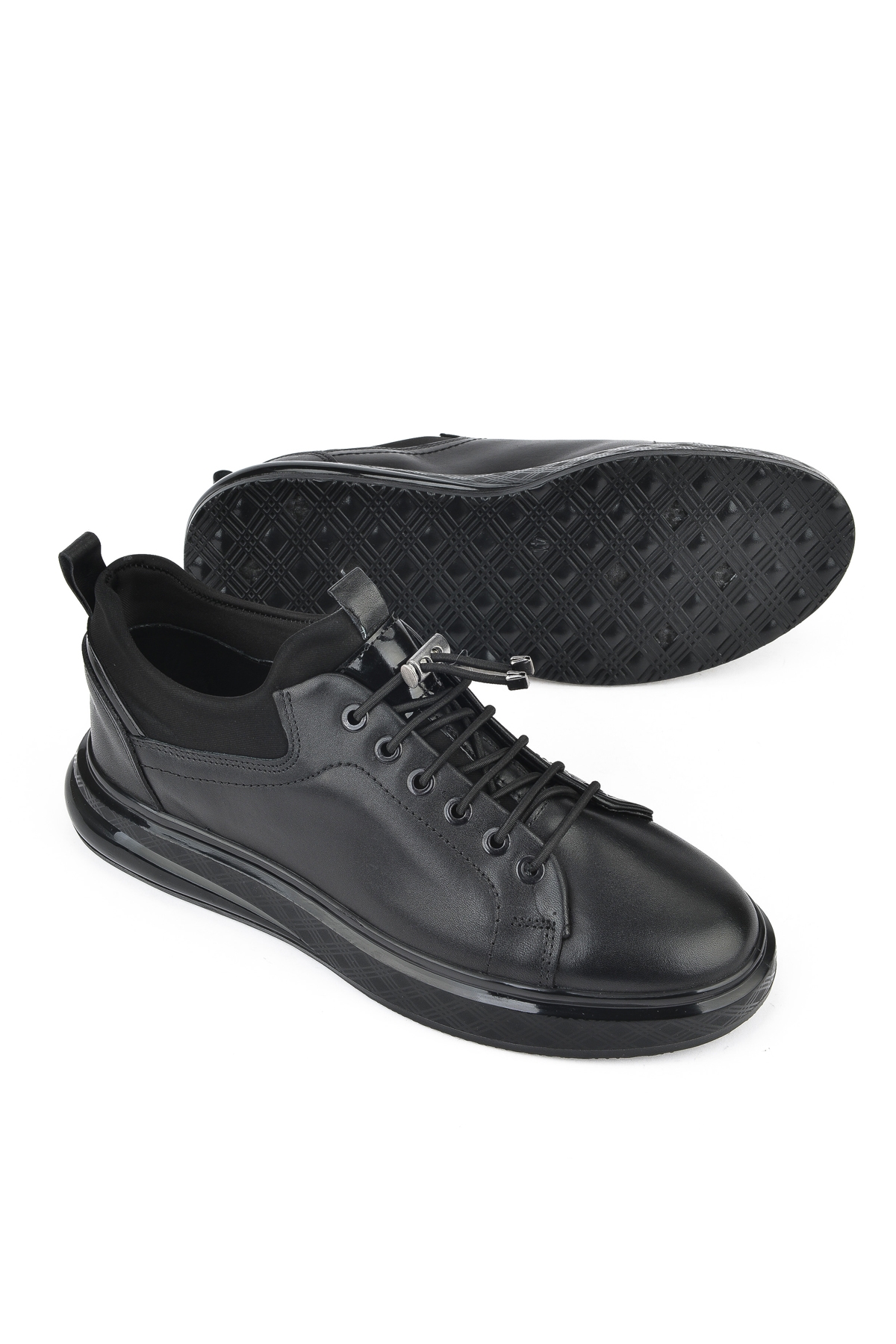 Erkek Hakiki Deri Ayakkabı 1511023Z70812 Siyah - Görsel 5