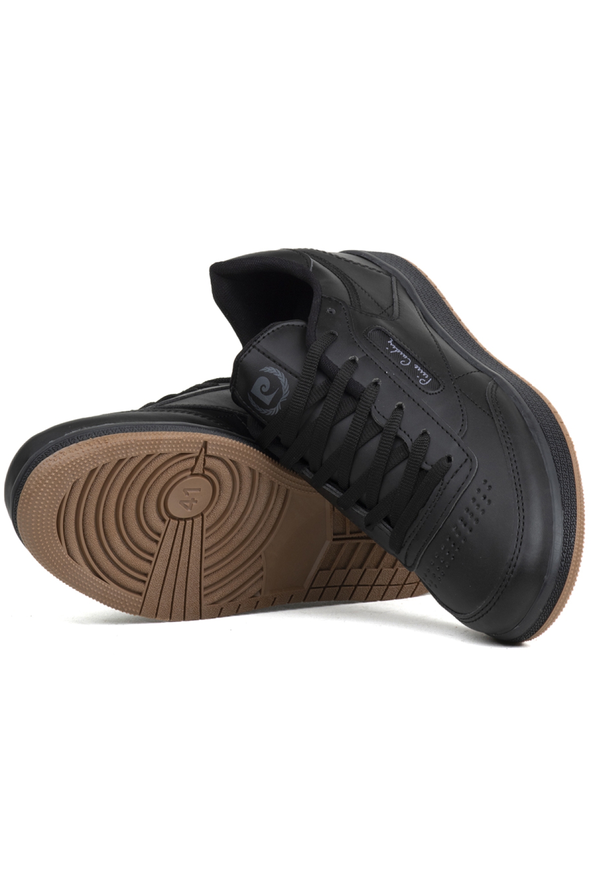 Carkan Snekkear Günlük Erkek Spor Ayakkabı Siyah-cilt - Görsel 5