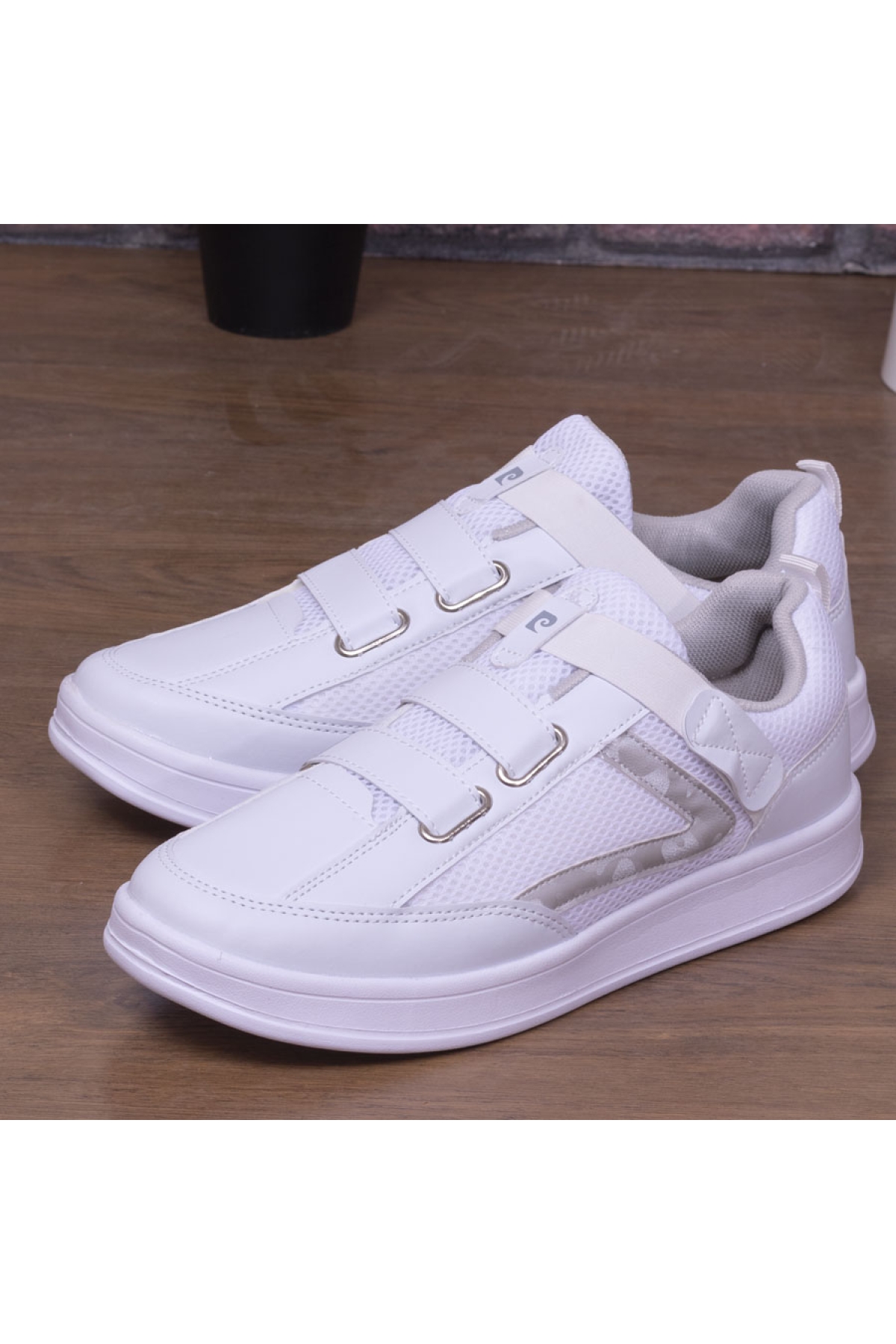 Pierre Cardin Kuzza Günlük Erkek Spor Ayakkabı Beyaz - Görsel 5