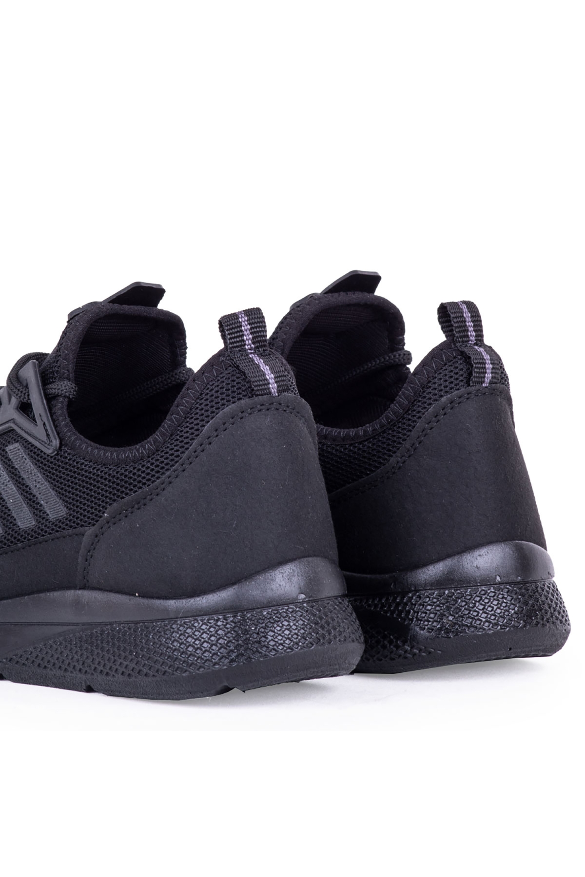 Run Günlük Erkek Spor Ayakkabı Yürüyüş Koşu Siyah Siyah - Görsel 6