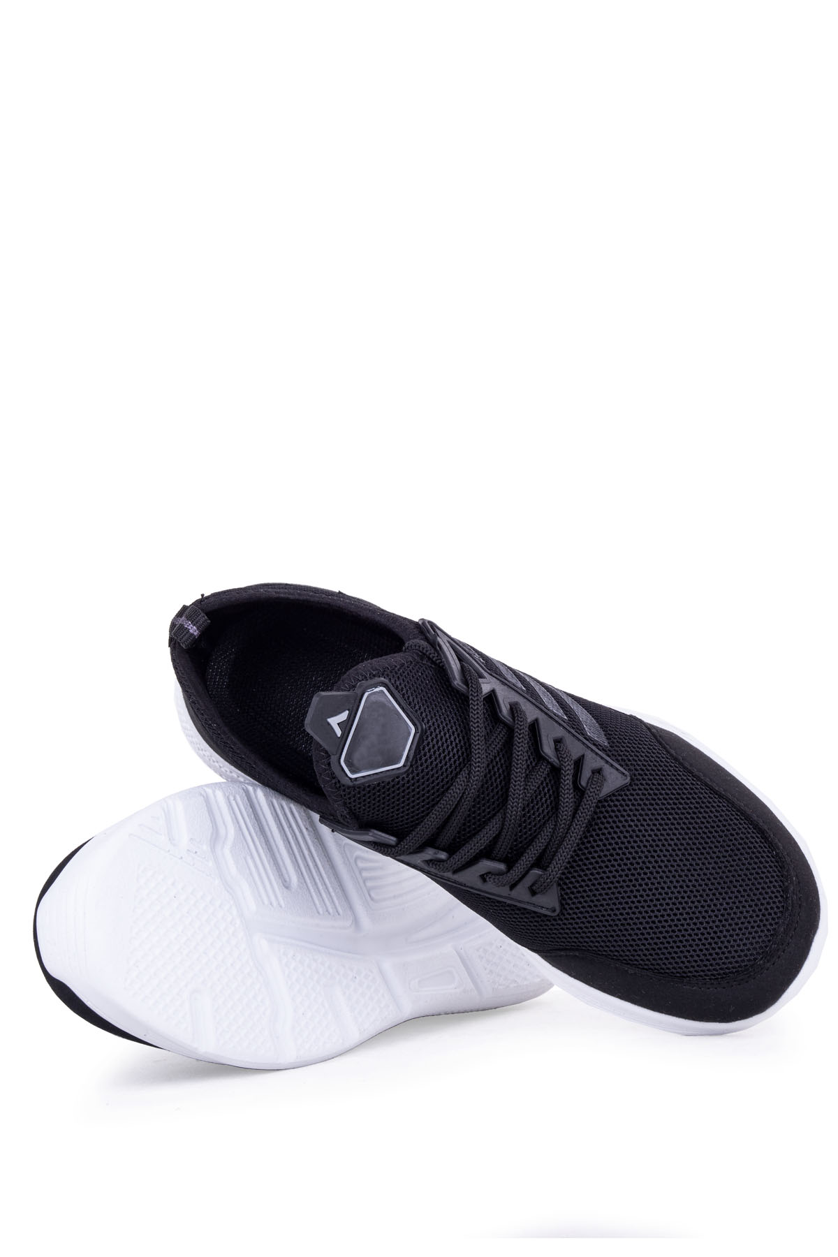 Walk Bağsız Rahat Erkek Spor Ayakkabı Yürüyüş Koşu Siyah - Görsel 5