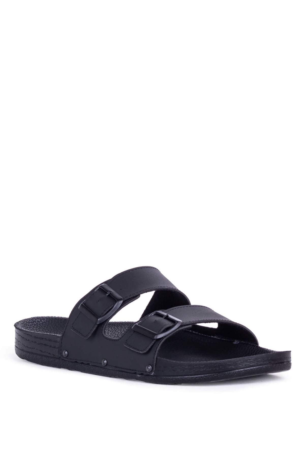 Erkek Terlik Günlük Yazlık 7018 Siyah - Görsel 3