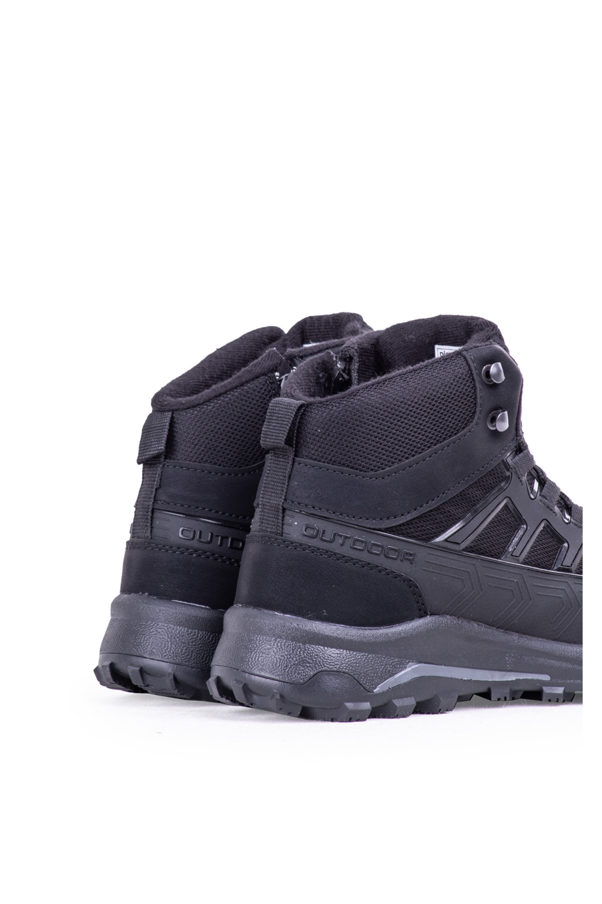 Erkek Bot Günlük Geçirmez Kışlık Ayakkabı Siyah - Görsel 5