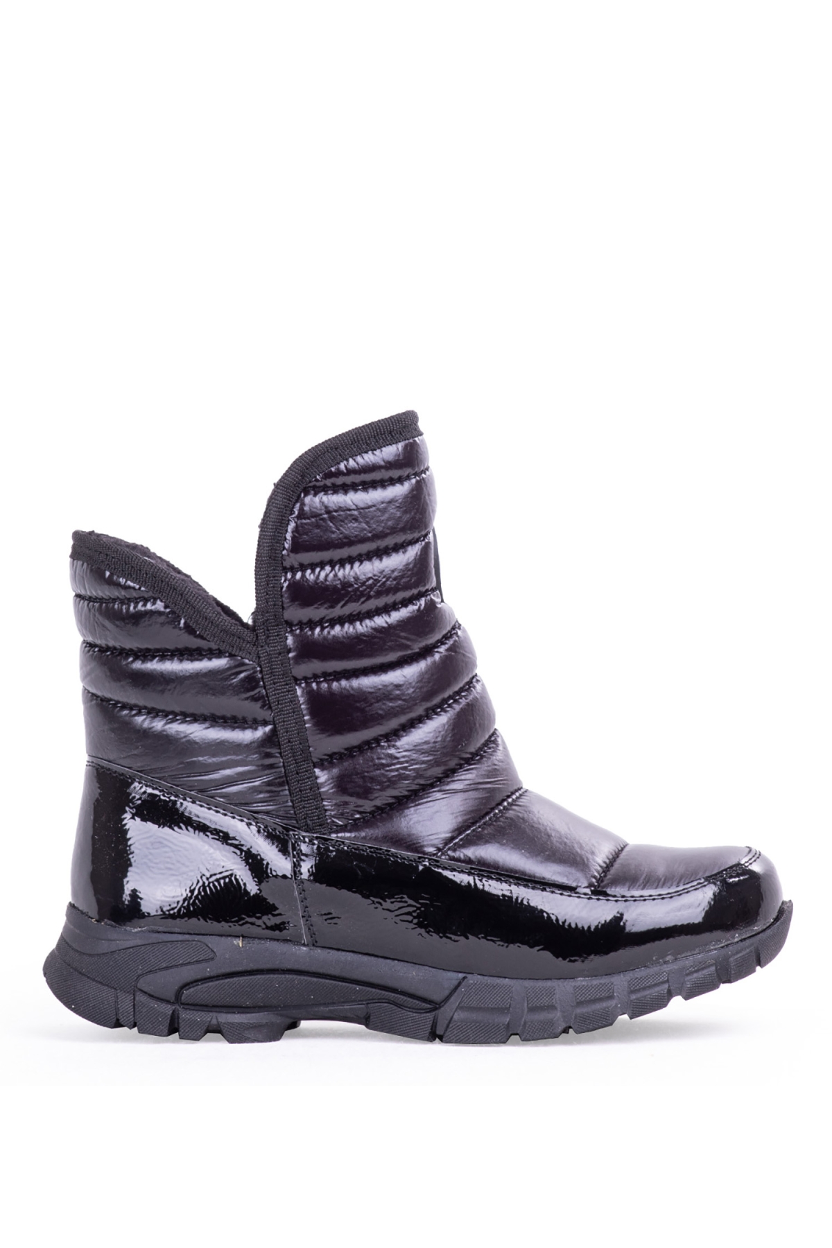 52596 Kışlık Kadın Kar Bot Siyah - Görsel 2