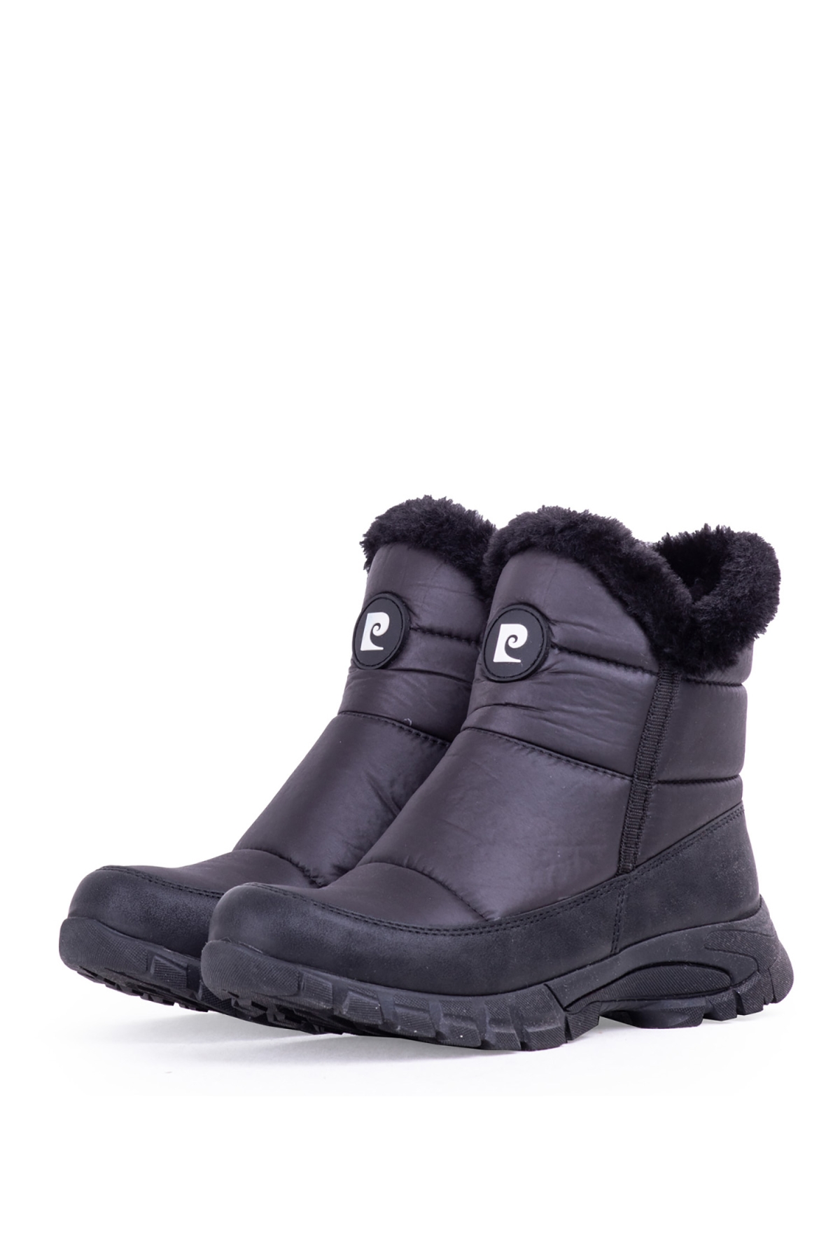 52592 Kışlık Kadın Kar Bot Siyah - Görsel 3