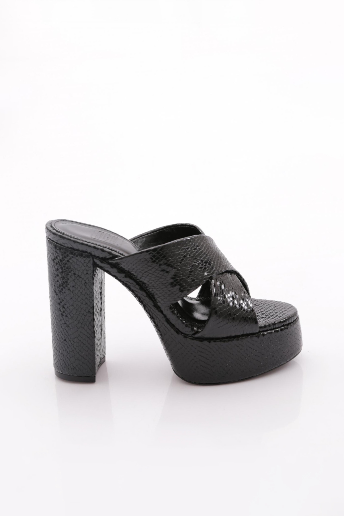 26 Kadin Kalin Taban Çapraz Şerit Terlik - Görsel 2
