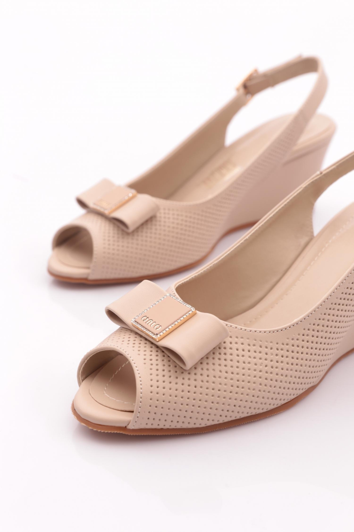 25830 Kadin Dolgu Taban Ayakkabi - Görsel 5