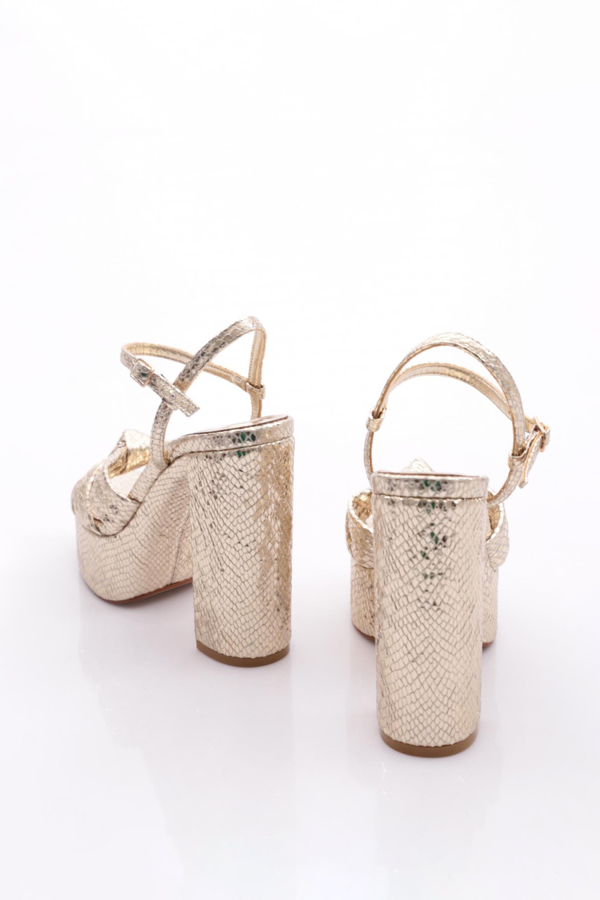 44 Kadin Platform Topuklu Ayakkabi - Görsel 4