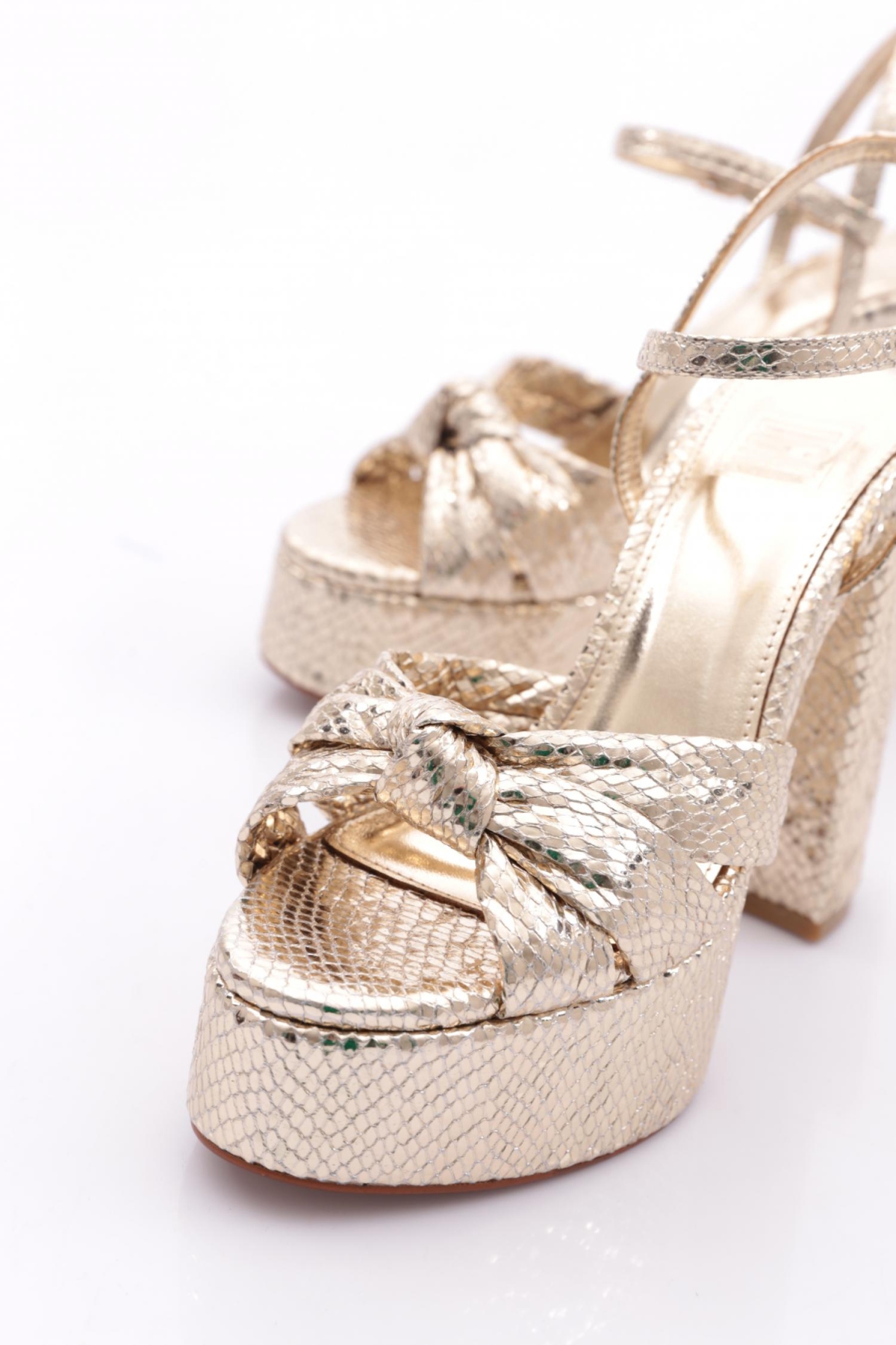 44 Kadin Platform Topuklu Ayakkabi - Görsel 5