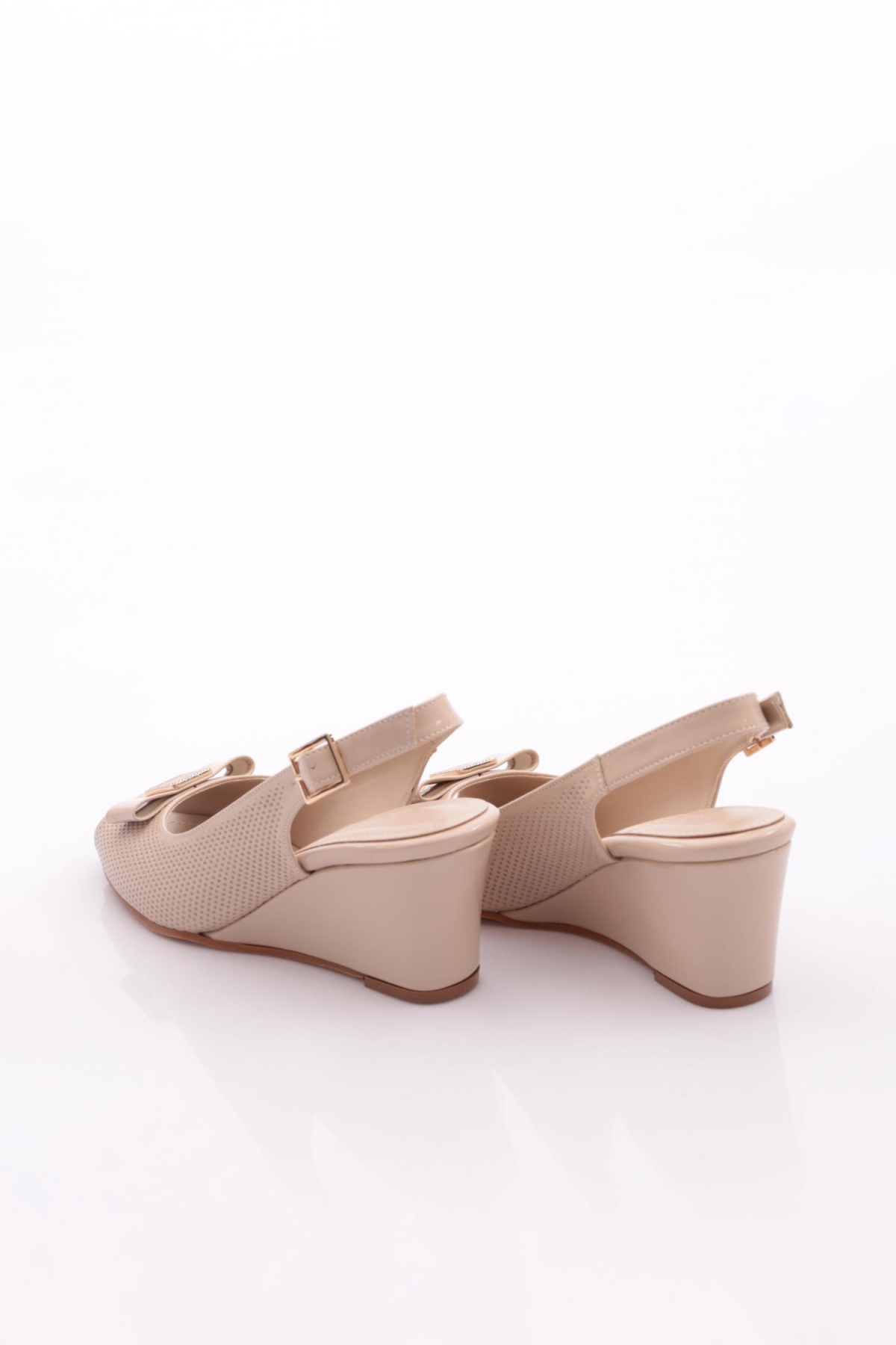 25830 Kadin Dolgu Taban Ayakkabi - Görsel 4