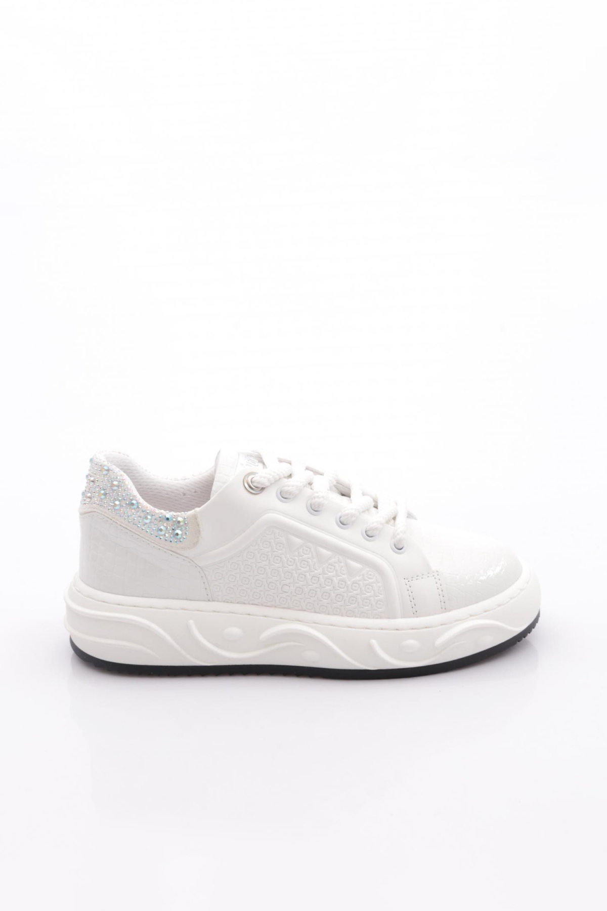 Dgn Dgn Beyaz B3001 Kadin Sneakers Ayakkabi | Flo Beyaz - 2. görsel