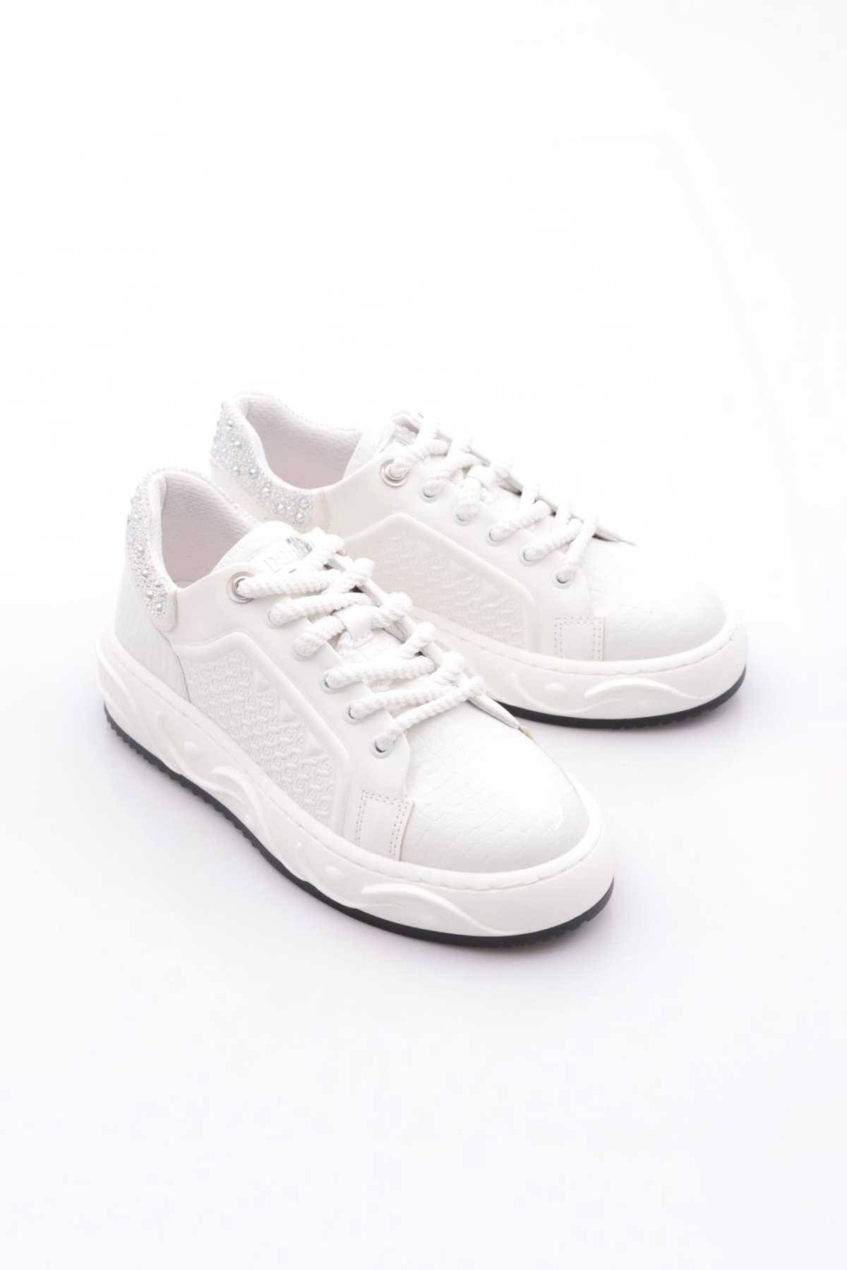 Dgn Dgn Beyaz B3001 Kadin Sneakers Ayakkabi | Flo Beyaz - 3. görsel