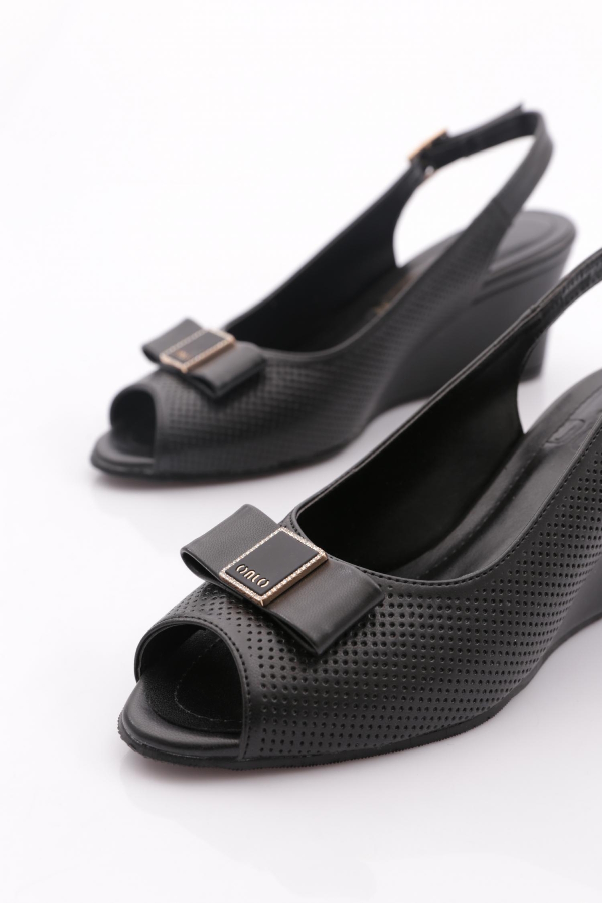 25830 Kadin Dolgu Taban Ayakkabi - Görsel 5