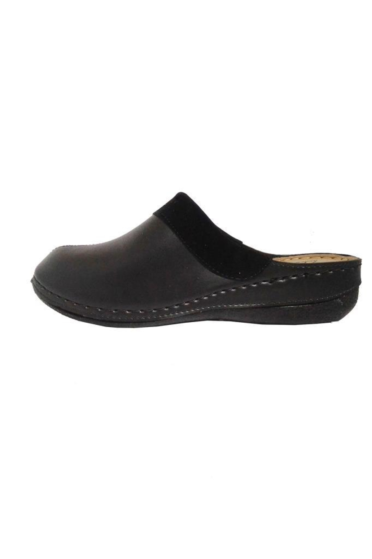 710-24 Deri Anatomik Sabo Kadın Terlik - Görsel 3