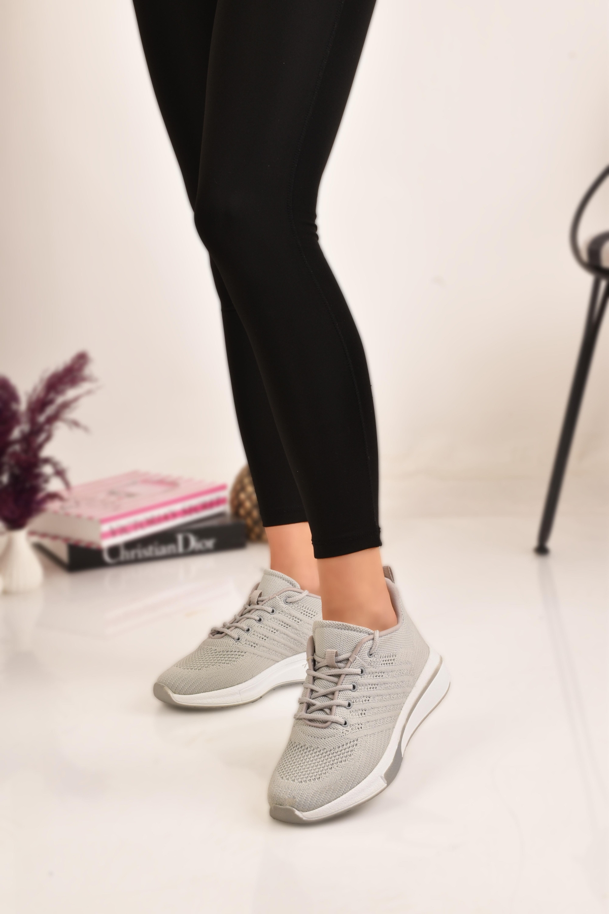 Kadın Günlük Yürüyüş Koşu Spor Ayakkabı Sneaker - Görsel 3