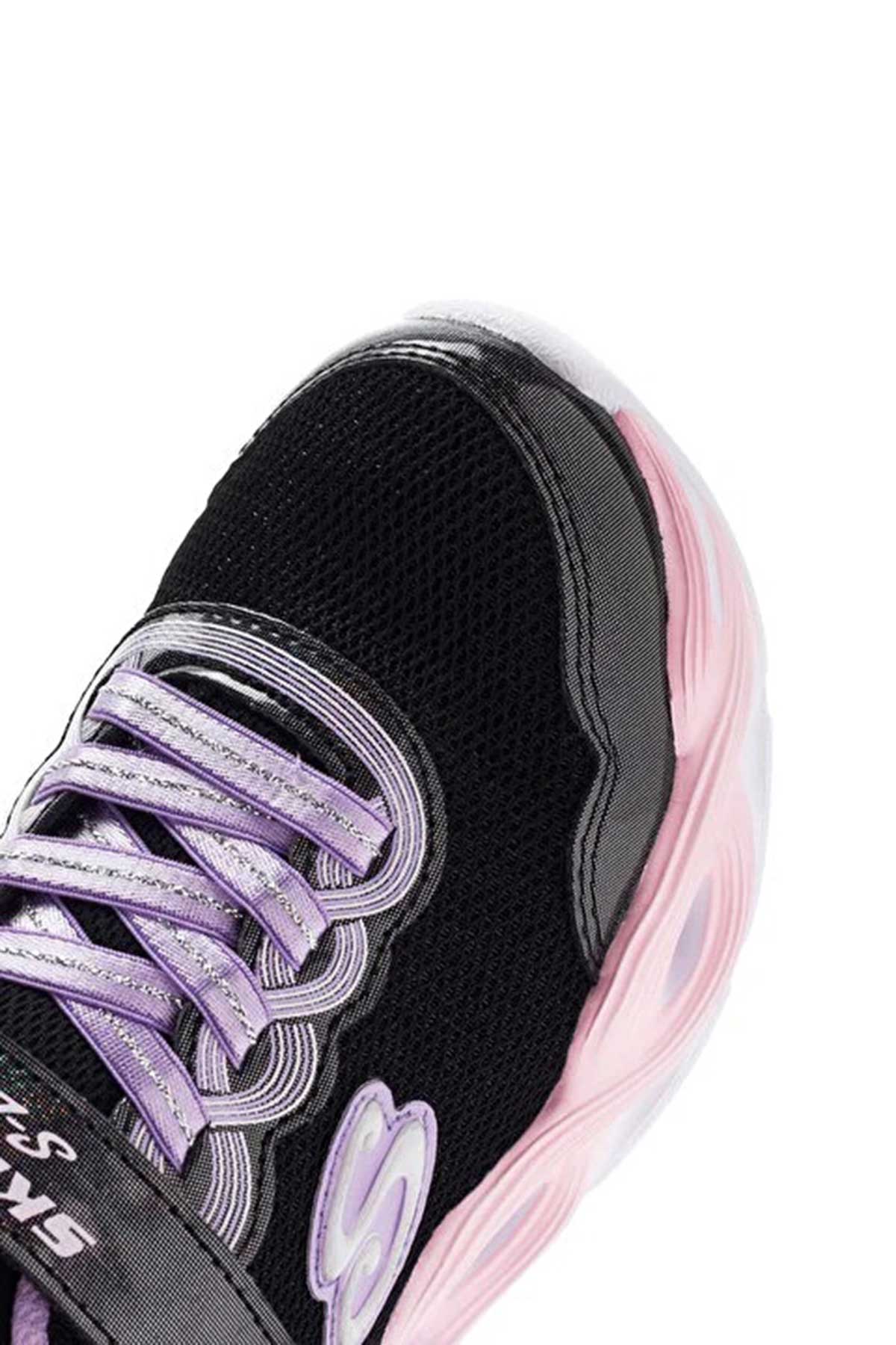 TWISTY GLOW Siyah Kız Çocuk Sneaker - Görsel 7