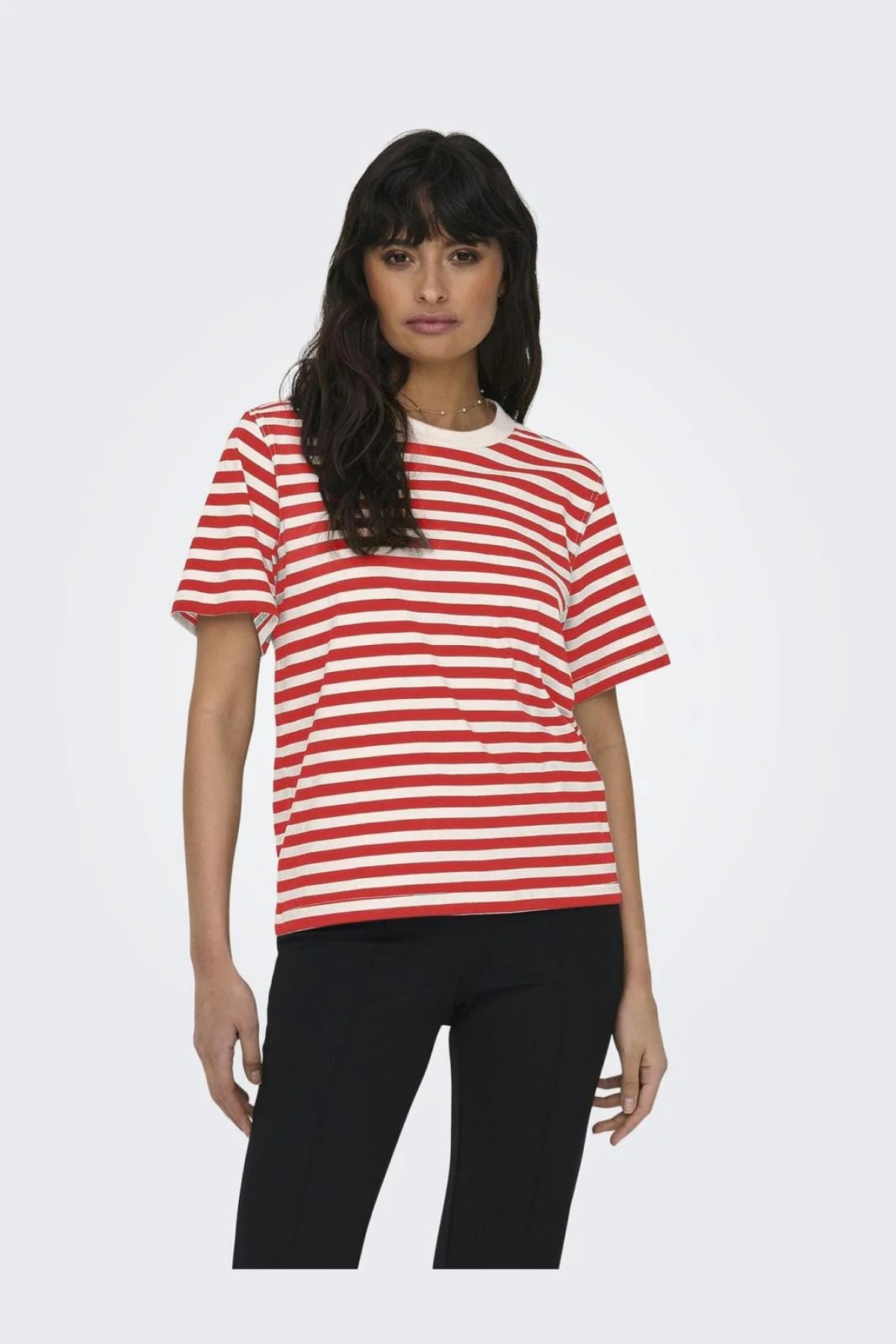 Onllivina Stripe Tee Jrs Noos Kadın T-shirt 15272227