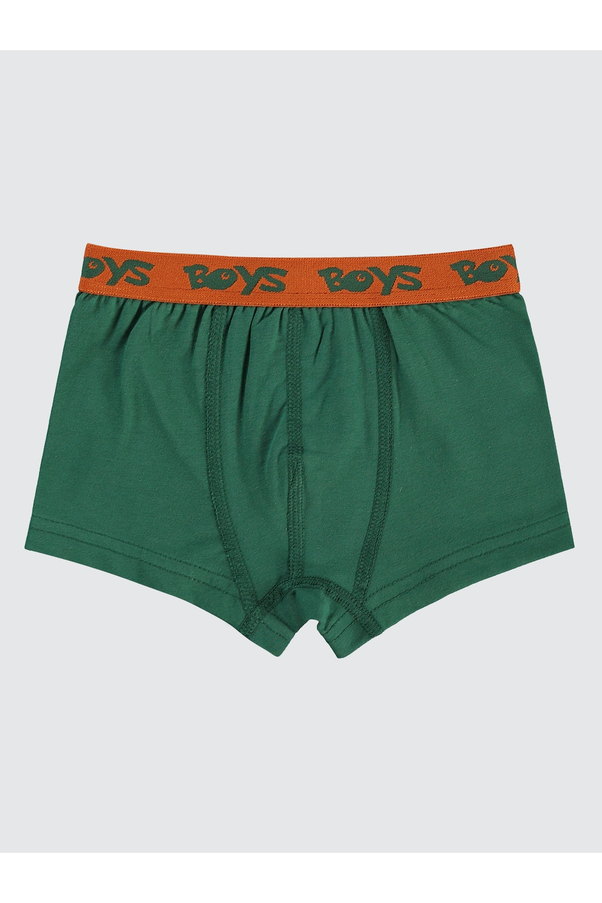 Erkek Çocuk 3'lü Boxer Set 2-10 Yaş Yeşil