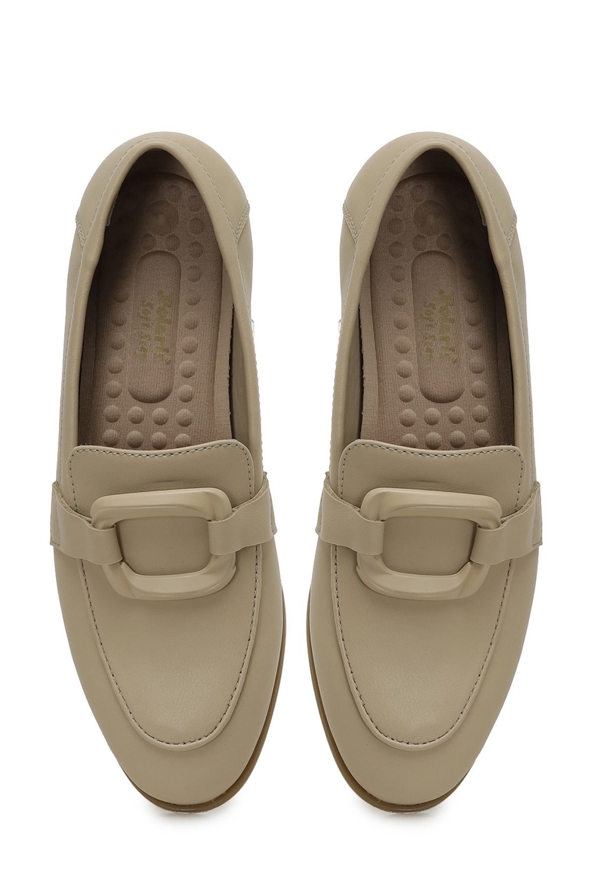 Polaris 325013.Z 5FX Bej Kadın Loafer - Görsel 5