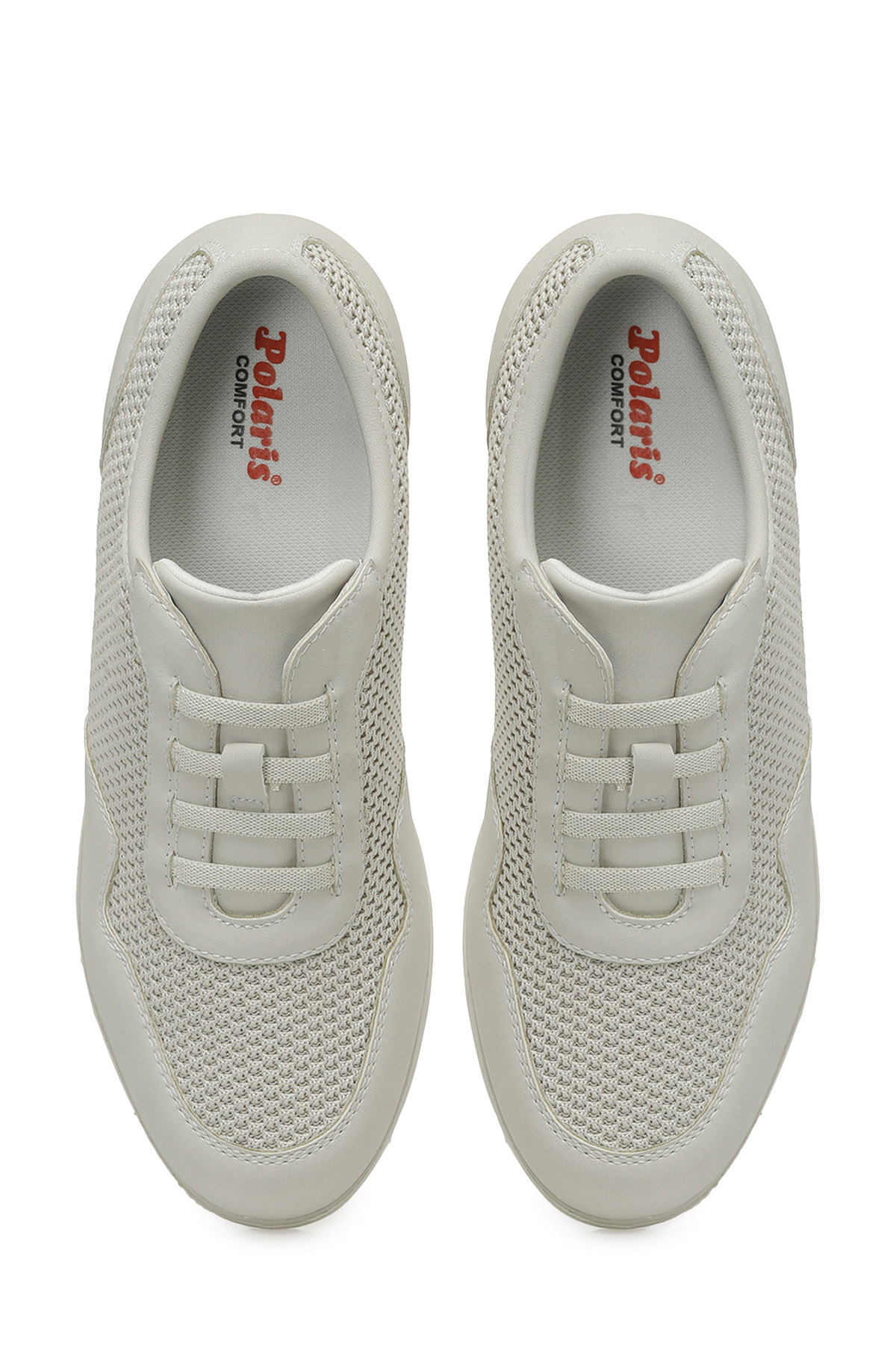 Polaris 166789.Z5FX Bej Kadın Dolgu Topuk Ayakkabı - Görsel 5