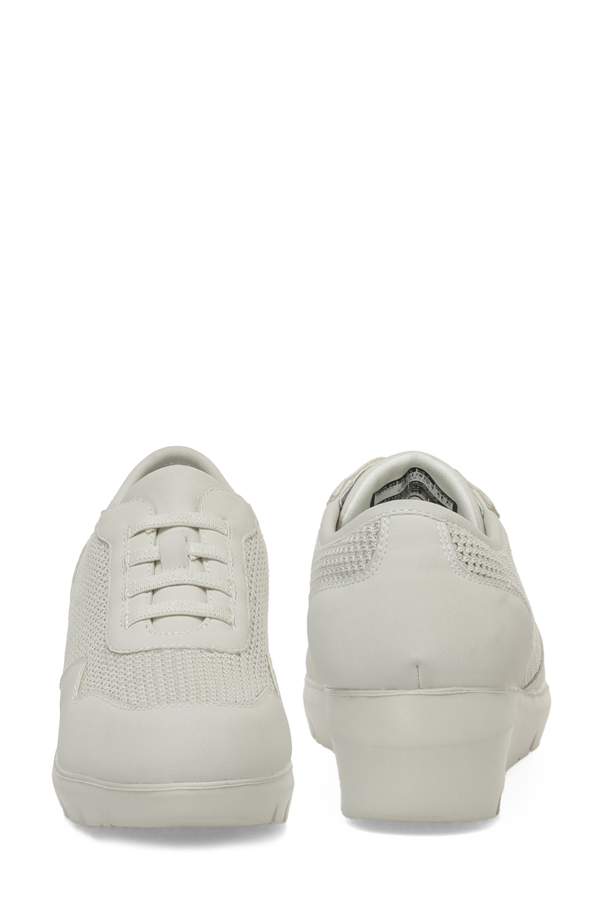 Polaris 166789.Z5FX Bej Kadın Dolgu Topuk Ayakkabı - Görsel 6