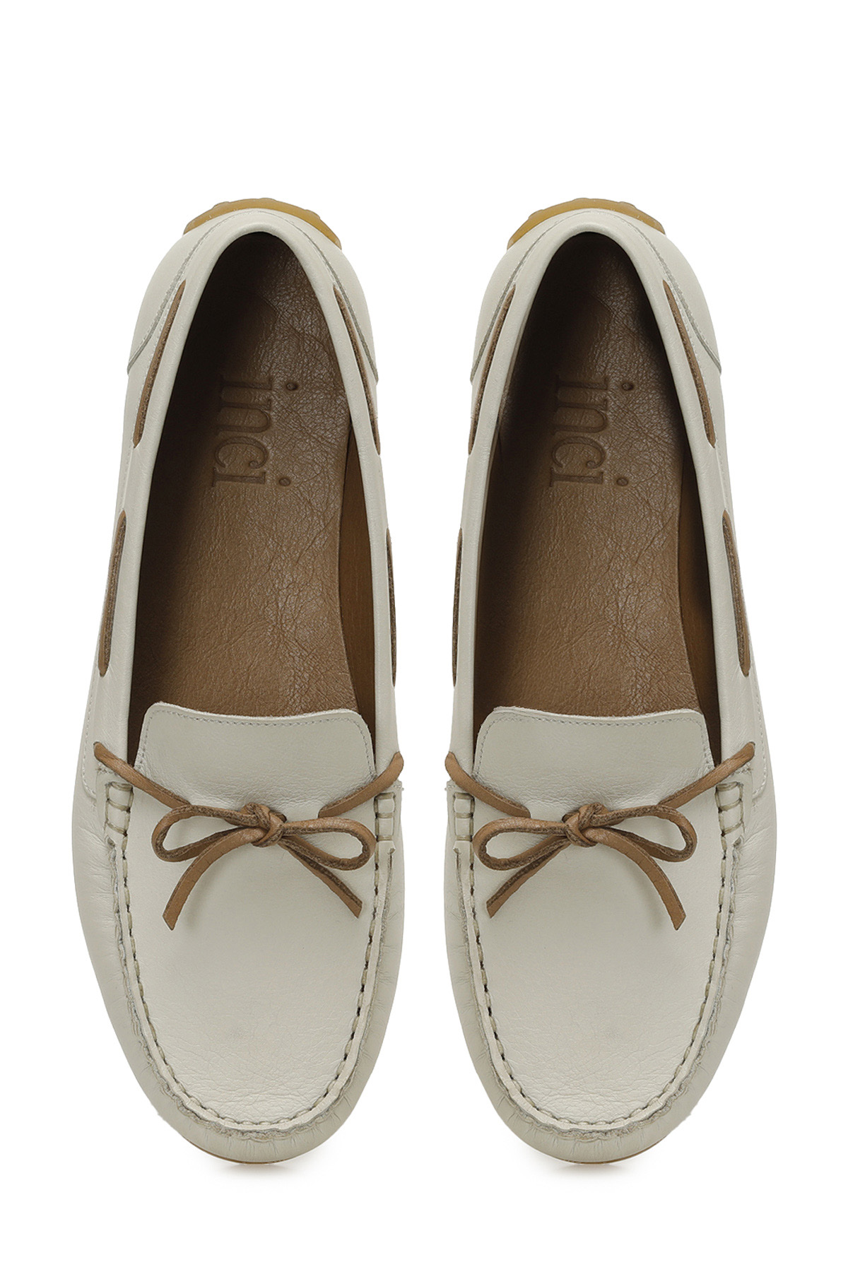 INCI MOON 5FX Bej Kadın Loafer - Görsel 5