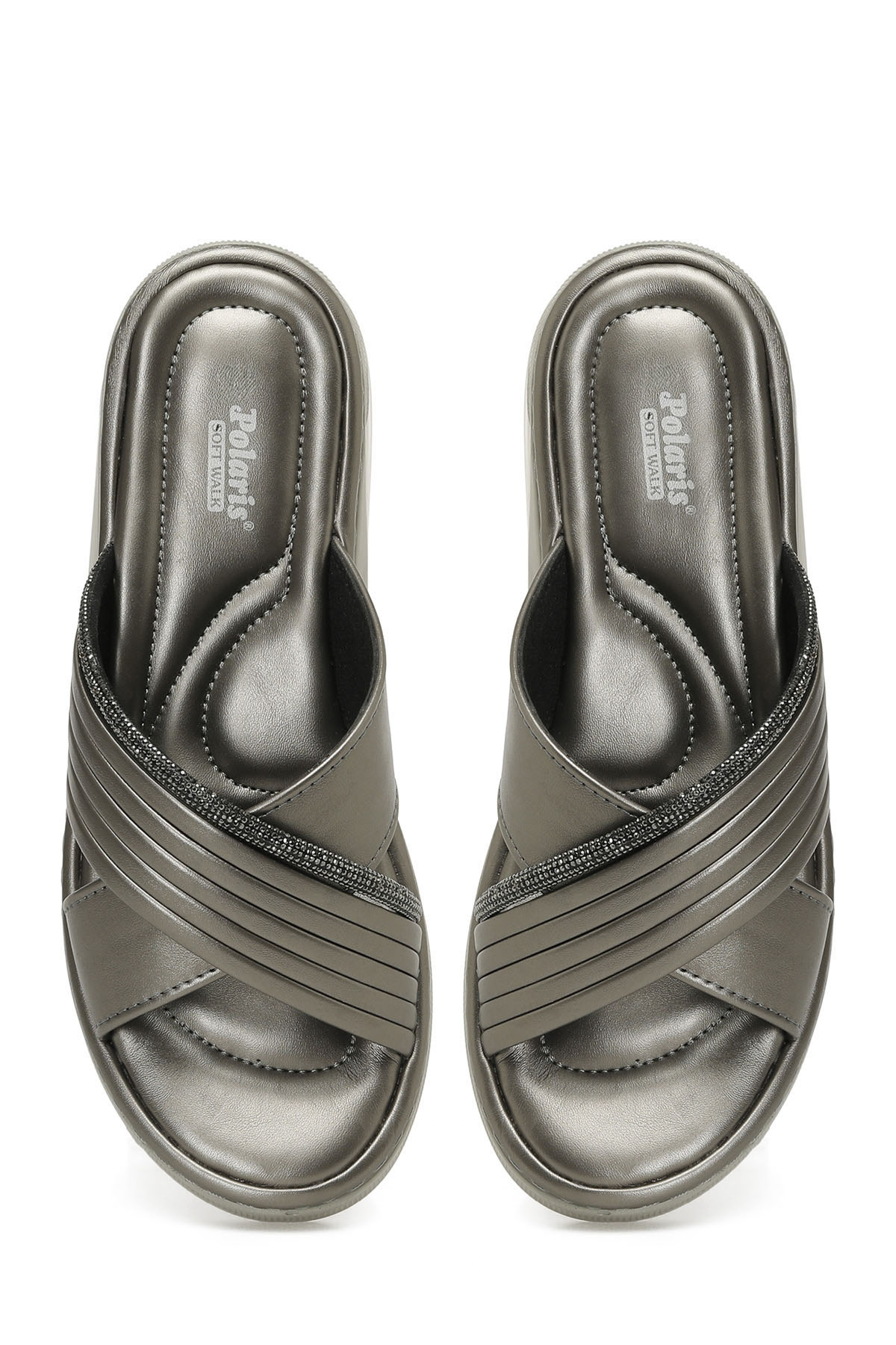 325622.Z 5FX Platin Kadın Terlik - Görsel 5