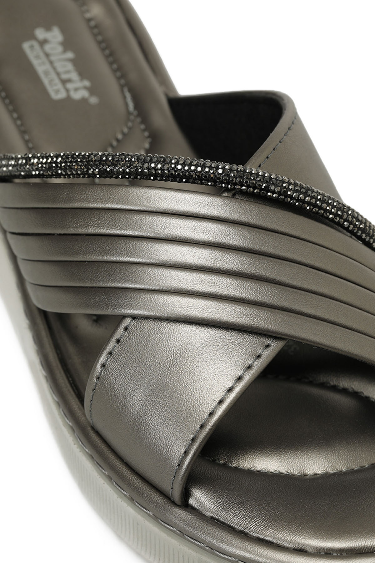 325622.Z 5FX Platin Kadın Terlik - Görsel 8