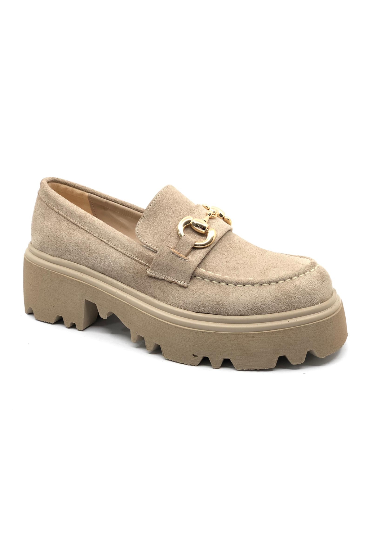 052-833 Toka Detaylı Oxford Günlük Loafer Kadın Ayakkabı - Görsel 2