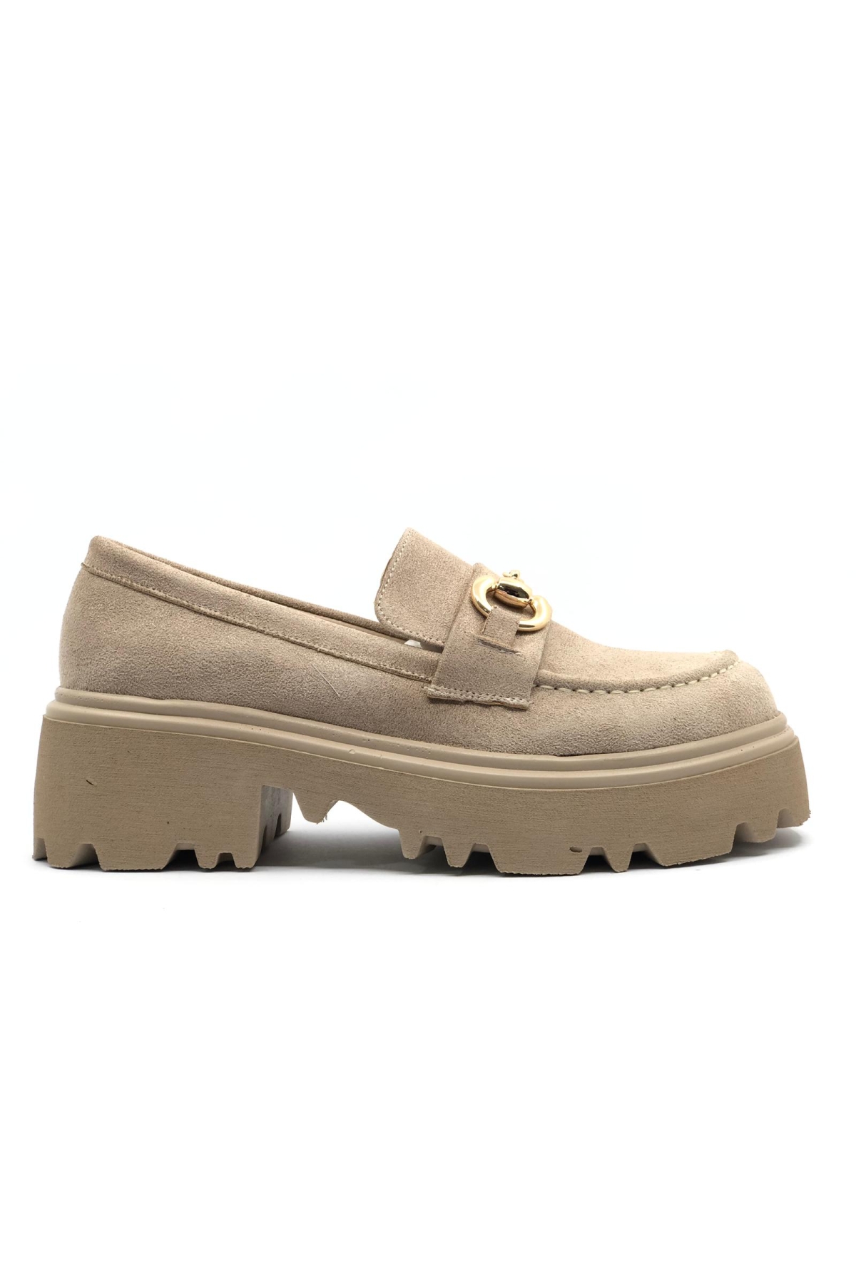 052-833 Toka Detaylı Oxford Günlük Loafer Kadın Ayakkabı - Görsel 3