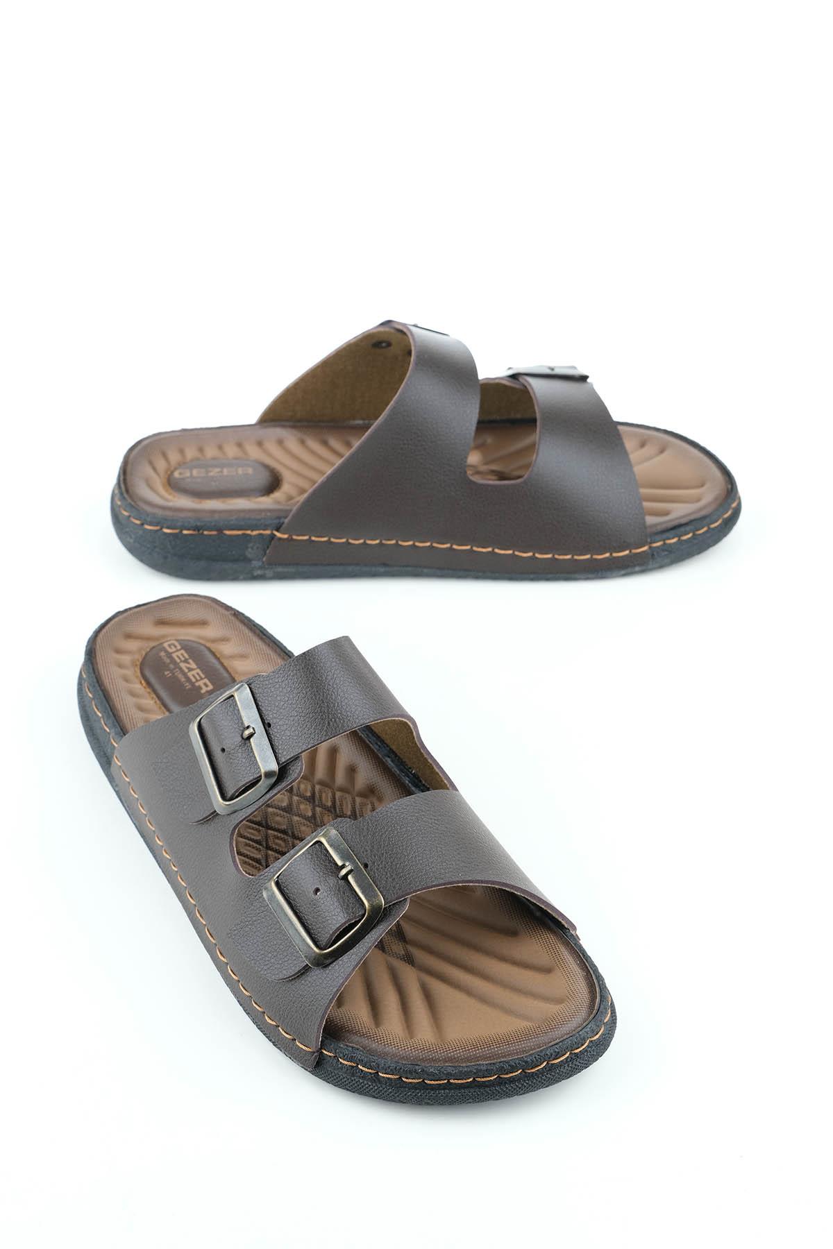 11652 Ortopedik Rahat Taban Ayarlanabilir Erkek Terliği - Görsel 2