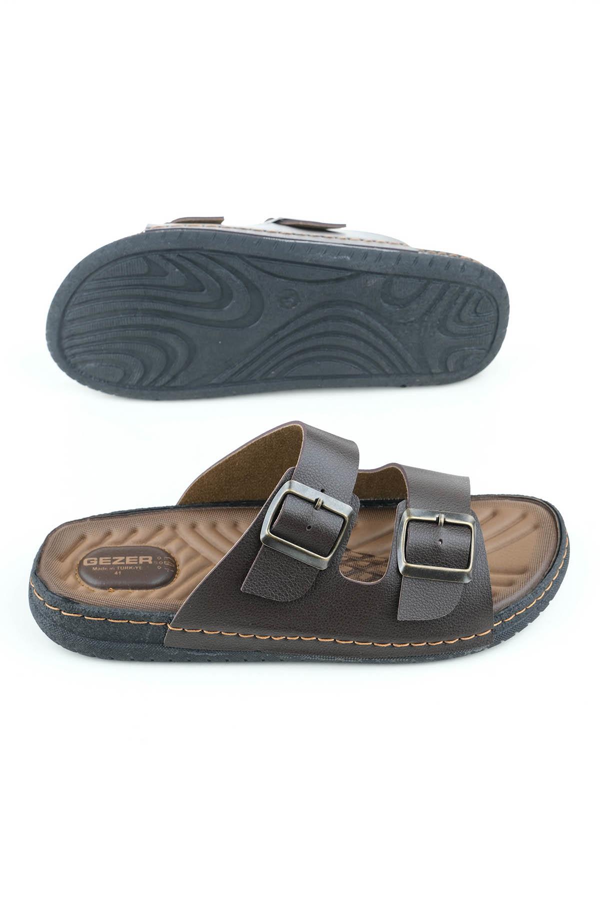 11652 Ortopedik Rahat Taban Ayarlanabilir Erkek Terliği - Görsel 6