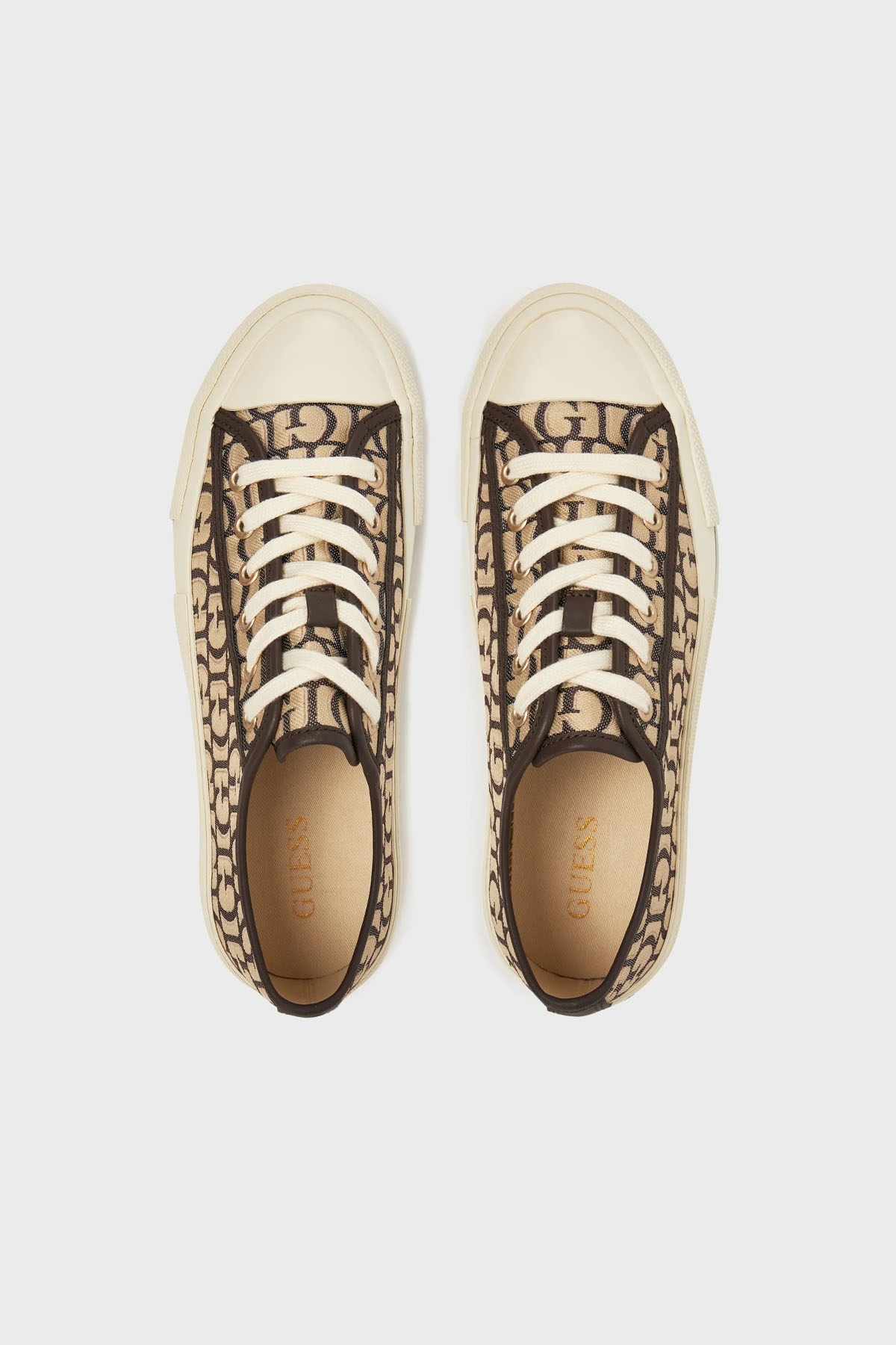 Guess Guess Kahverengi Bayan Ayakkabı FLPCAR FAL12 BROWN Sneaker | Flo Kahverengi - 5. görsel