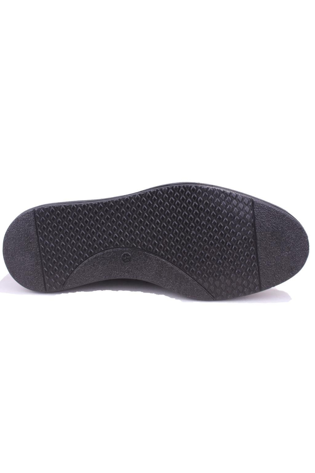 DMA08-1800DG Siyah Poliüretan Taban Klasik Erkek Deri Ayakkabı - Görsel 5