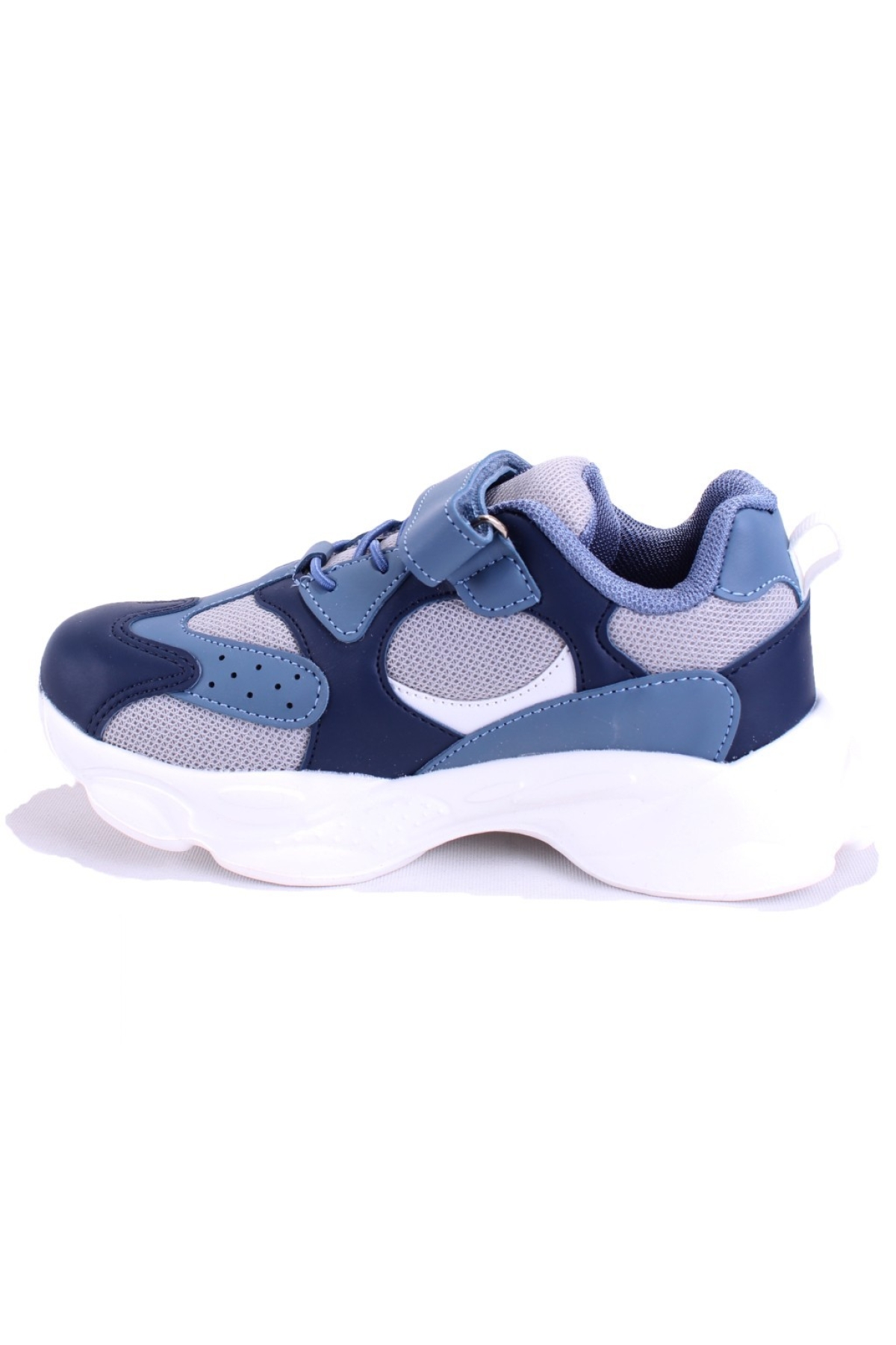 DJA76-AP730 Lacivert Ortopedik Günlük Erkek Çocuk Spor Ayakkabı - Görsel 4